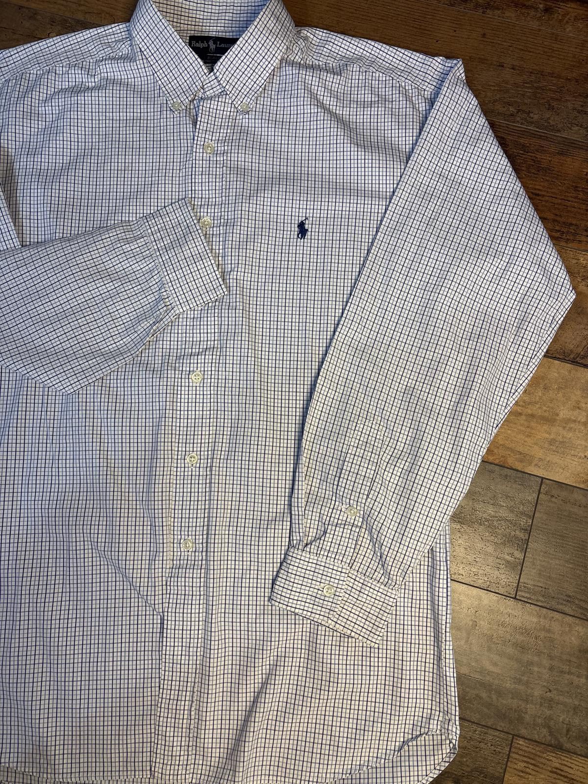 Polo Ralph Lauren Polo Ralph Lauren Men's Long Sleeve Button-Down Shirt XL Size US XL / EU 56 / 4 - 2 Thumbnail