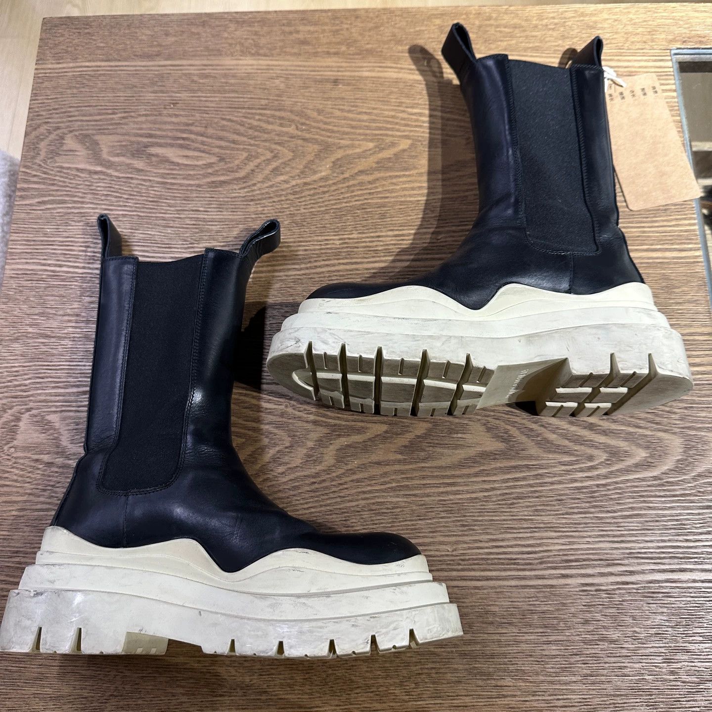 Bottega Veneta BOTTEGA VENETA may187 thick sole chelsea boots 35 Size US 4.5 / IT 34.5 - 4 Thumbnail