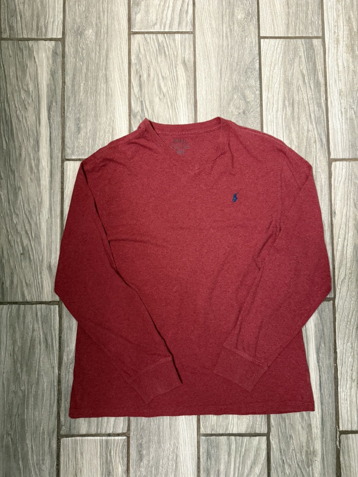 Polo Ralph Lauren Polo Ralph Lauren Men’s Maroon Long Sleeve Shirt Size US M / EU 48-50 / 2 - 1 Thumbnail