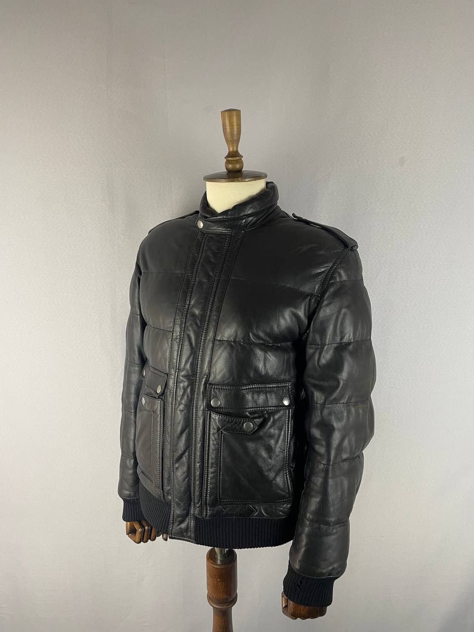 Dior Dior Leather Jacket Black Size US L / EU 52-54 / 3 - 1 Thumbnail