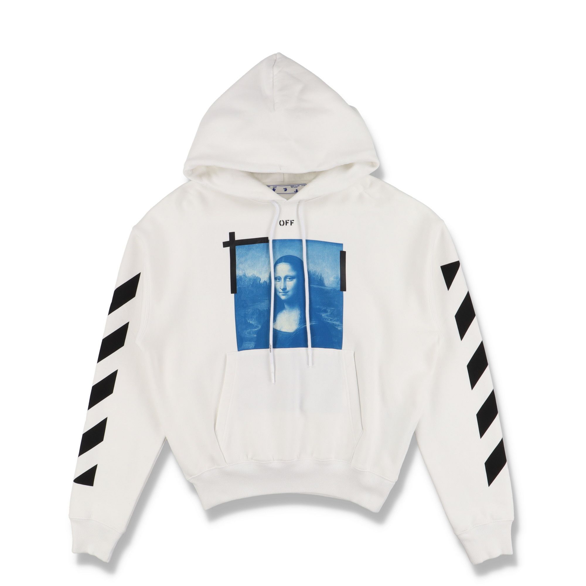 Off-White White Mona Lisa Arrows Oversized Hoodie Size S / US 4 / IT 40 - 2 Thumbnail