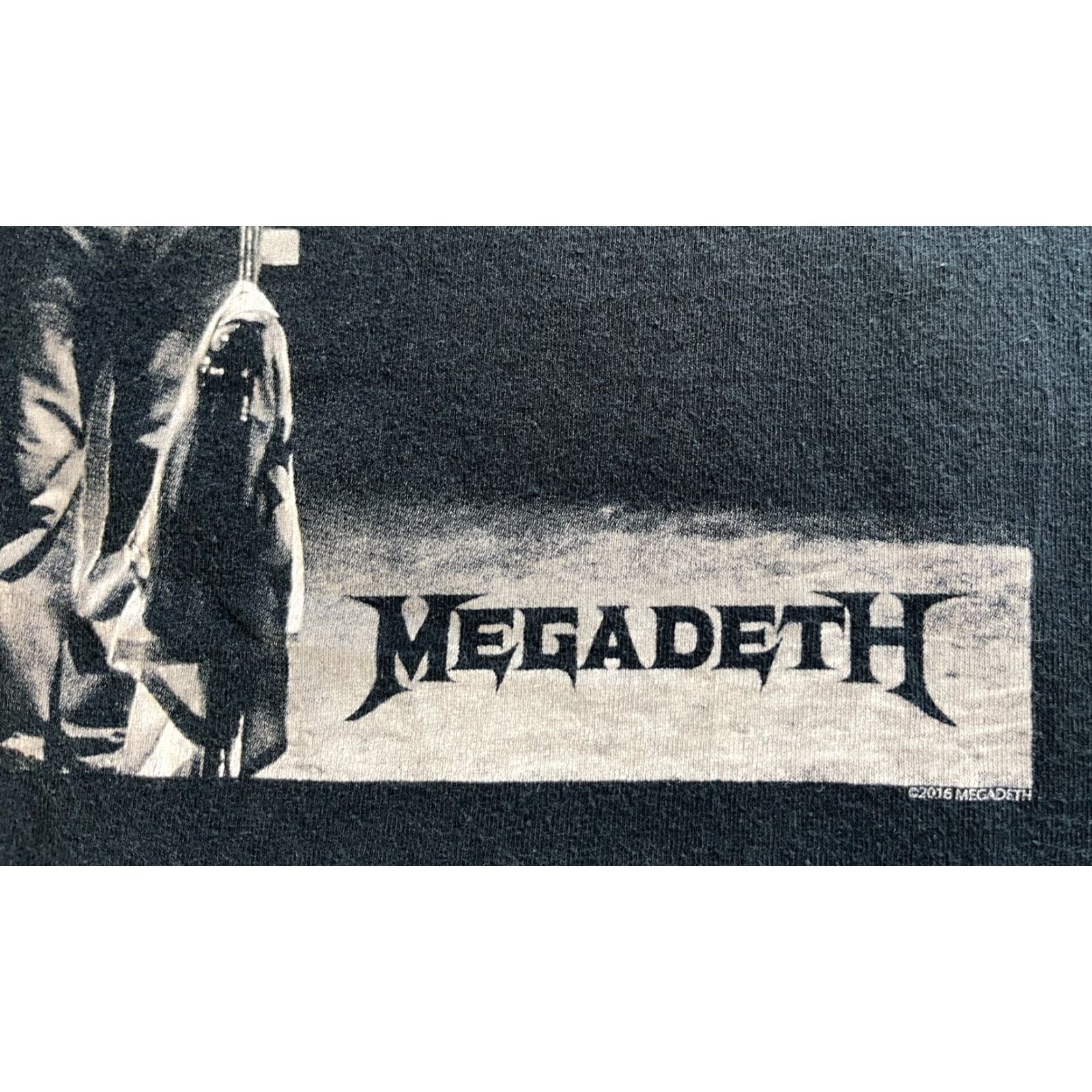 Gildan Megadeth Mens T-Shirt Band 2016 XL Black Short Sleeve Crew Neck Gildan Heavy Cotton Size XL Size US XL / EU 56 / 4 - 4 Thumbnail