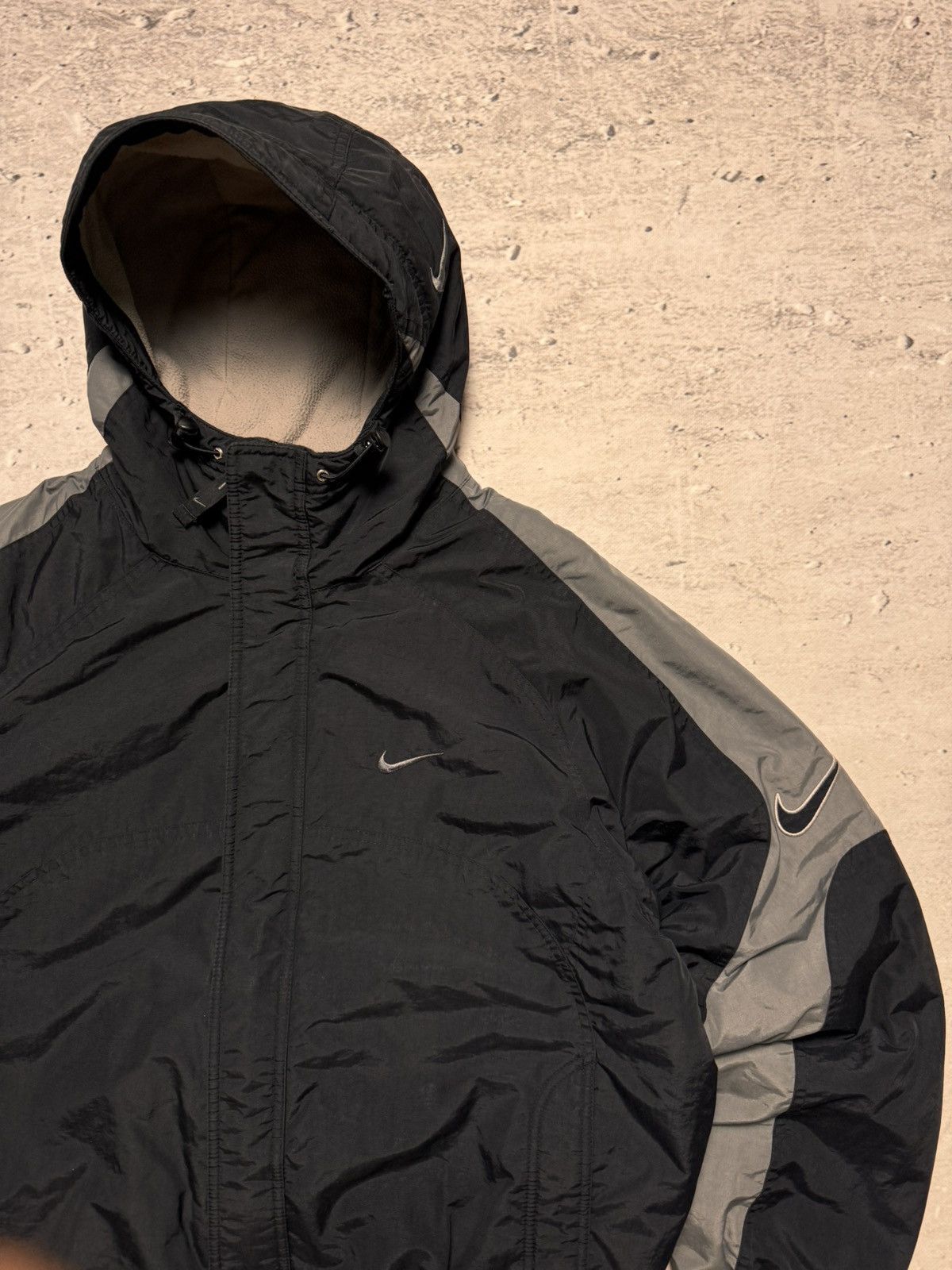 Nike × Nike ACG NIKE PUFFER DOWN BASIC LOGO OVERSIZE NYLON JACKET Size US L / EU 52-54 / 3 - 3 Thumbnail