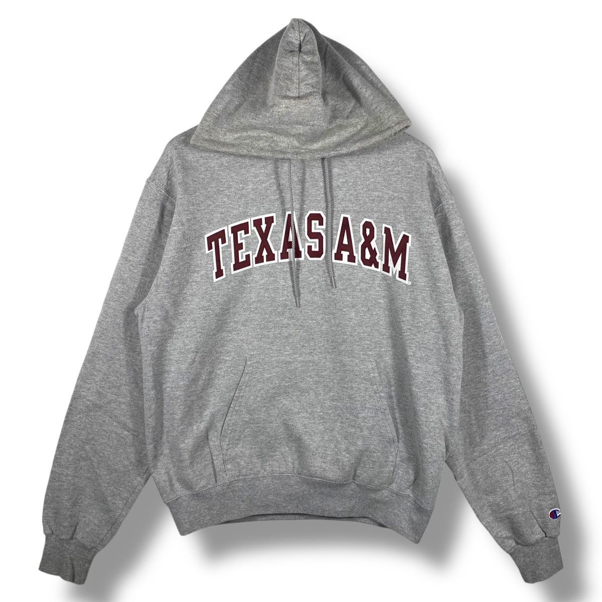 Champion Vintage CHAMPION Texas A&M Hoodie Pullover Medium Size Size US M / EU 48-50 / 2 - 1 Thumbnail