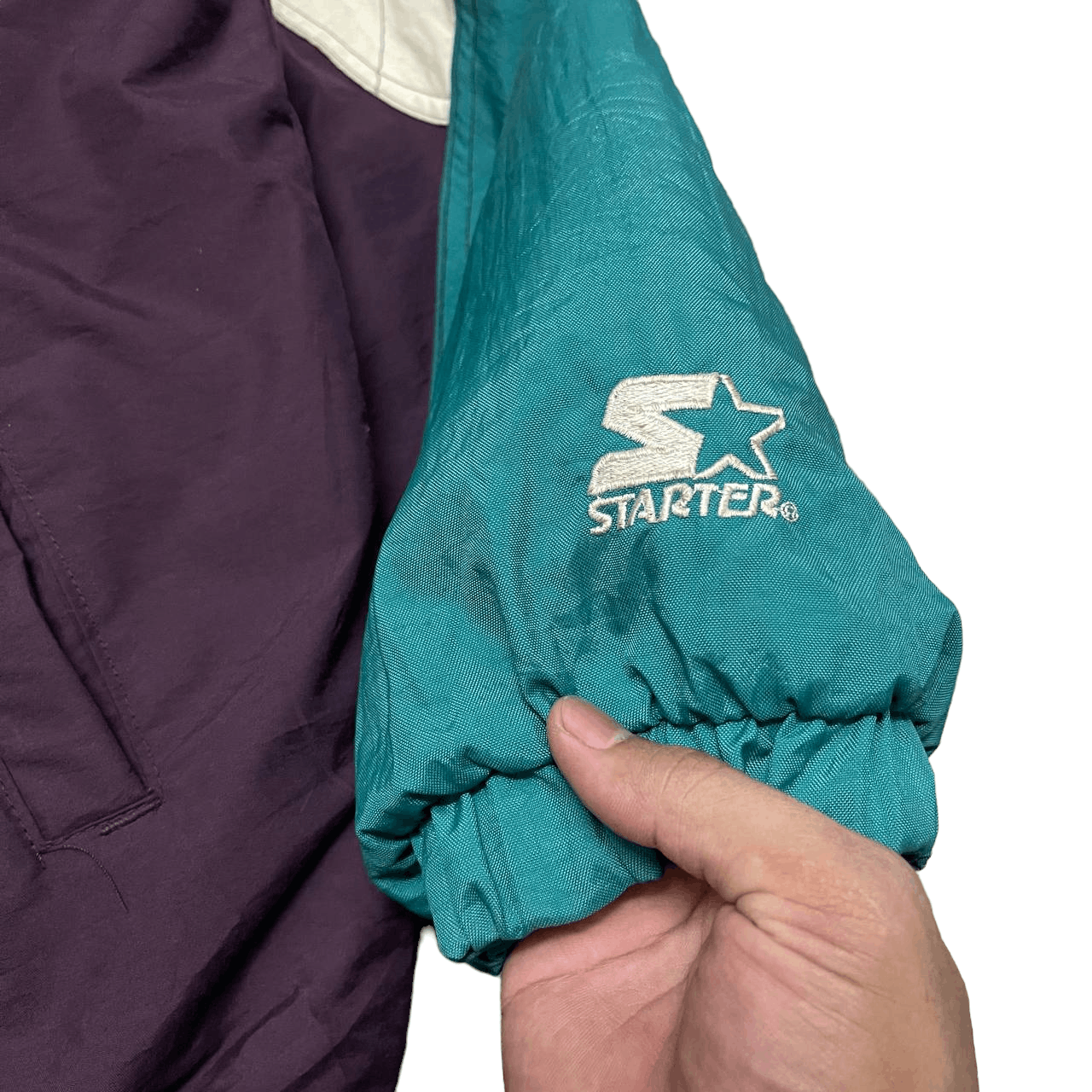 NHL Vintage Starter NHL The Mighty Ducks Jacket Size US XL / EU 56 / 4 - 10 Thumbnail
