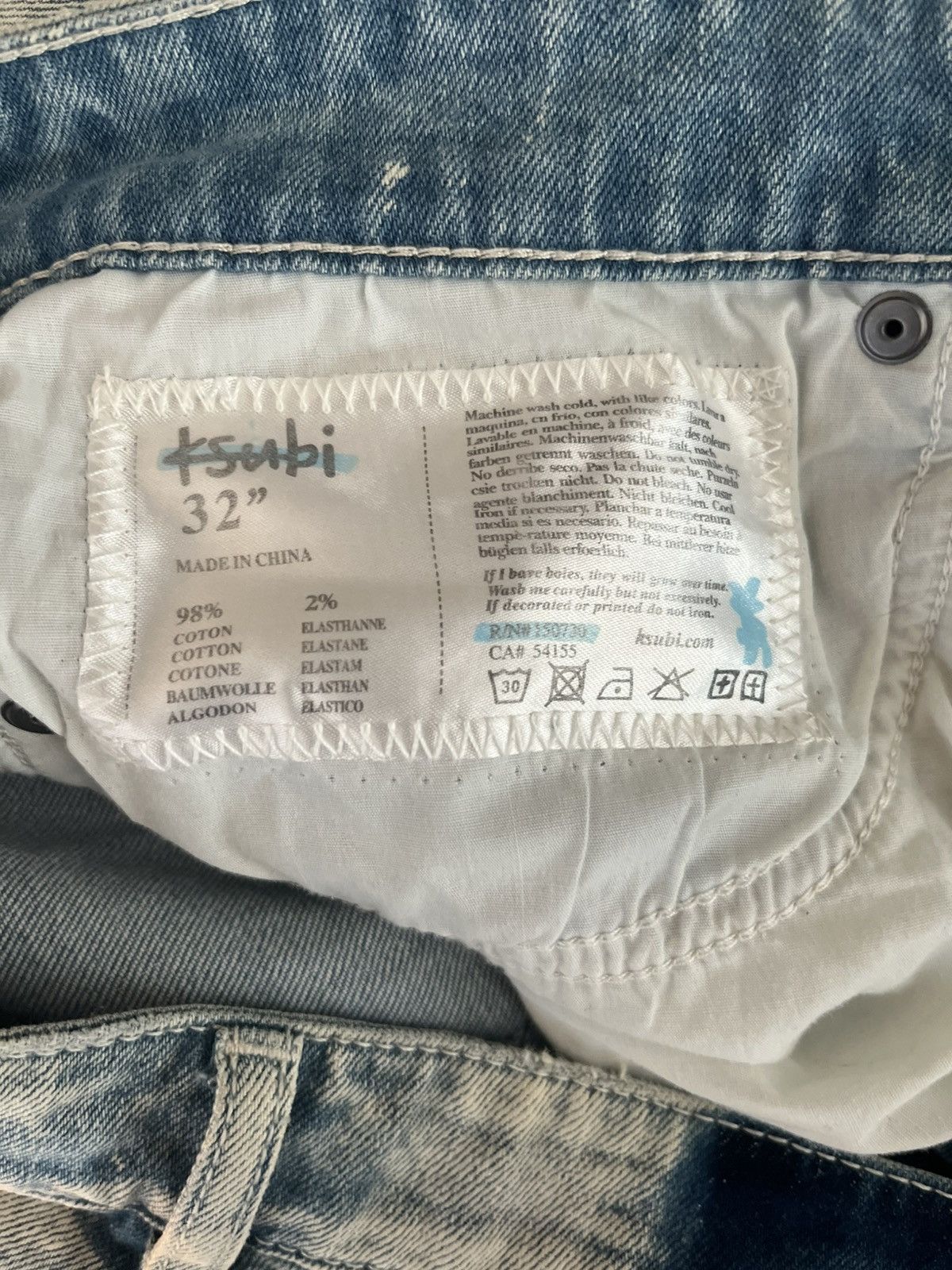 Ksubi Ksubi Van Winkle Eltrik Jeans Size US 32 / EU 48 - 6 Thumbnail