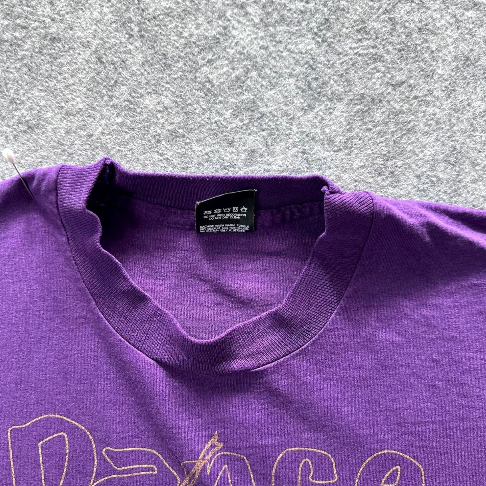 Vintage Vintage Screen Stars Best Shirt Mens XL Purple Dance Graphic Caravan 90s Size US XL / EU 56 / 4 - 3 Thumbnail