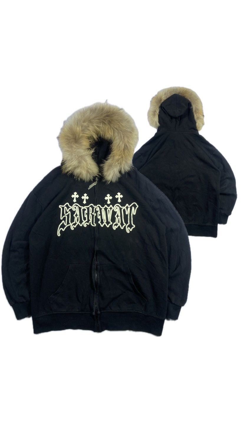 If Six Was Nine Japanese Studio Zip Fur Hoodie hysteric style Size US L / EU 52-54 / 3 - 1 Thumbnail