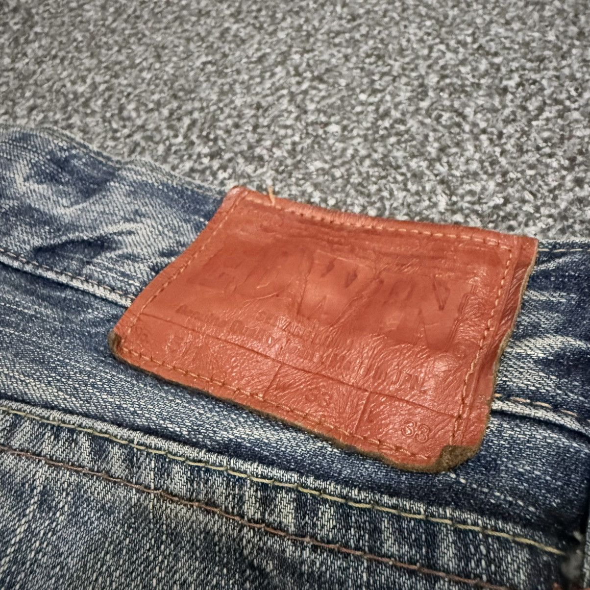 Kapital Flared ‼️ Japanese Denim Edwin 505 Dirty Washed Distressed Size US 33 - 9 Thumbnail
