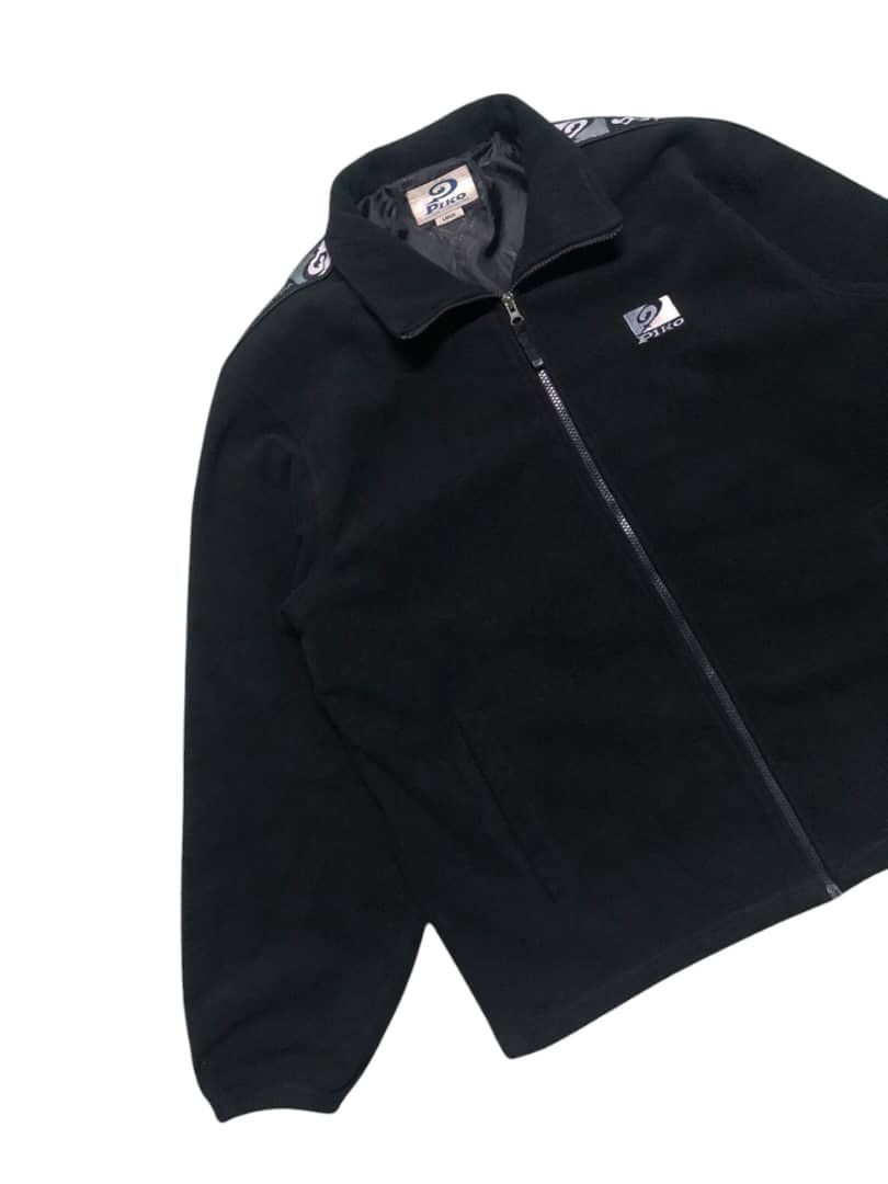 Japanese Brand VINTAGE PIKO HAWAII LONGBOARD SIDE TAPE FLEECE JACKET Size US L / EU 52-54 / 3 - 6 Thumbnail