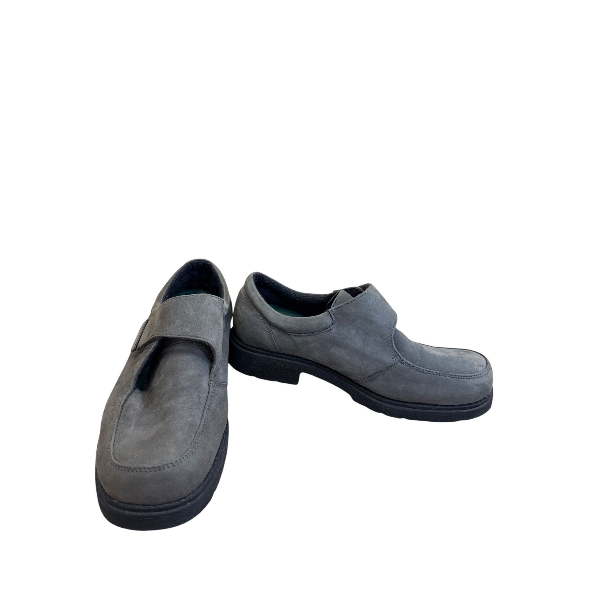 Other Dr. Scholls Mens Gray Leather Loafers Slip-On shoes Size 9D Size US 9 / EU 42 - 1 Thumbnail