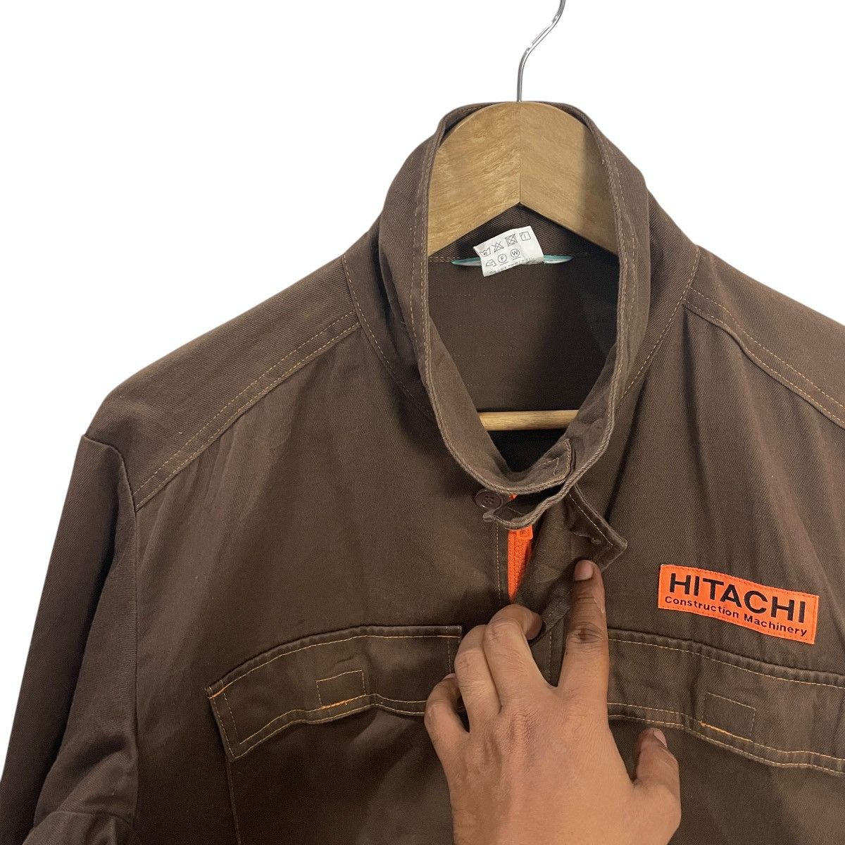 Japanese Brand Vintage Hitachi Construction Jacket Size US M / EU 48-50 / 2 - 7 Thumbnail