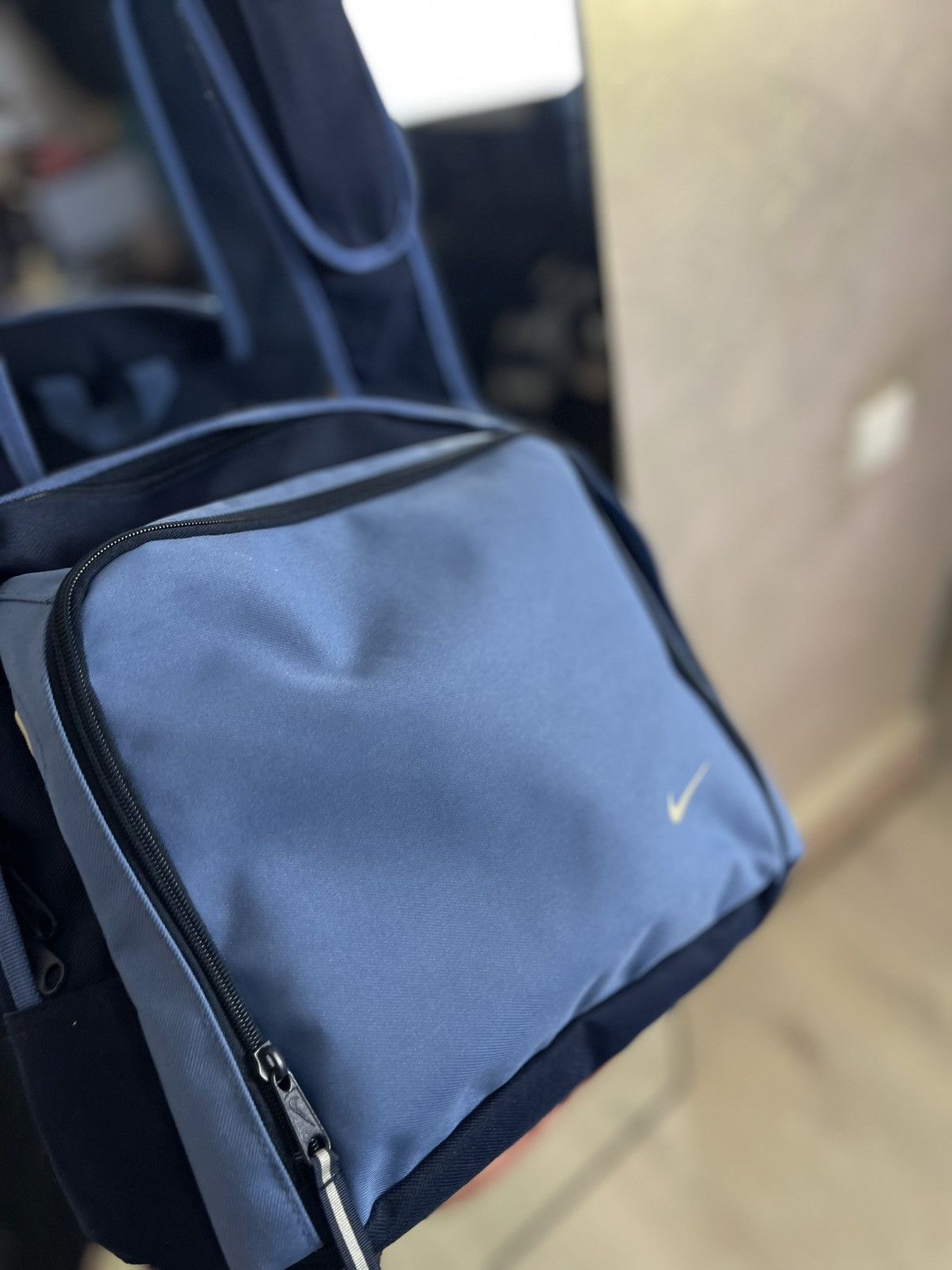 Nike Vintage Nike Y2K Messenger Bag - Techwear Blue Mini Duffle Size ONE SIZE - 5 Thumbnail