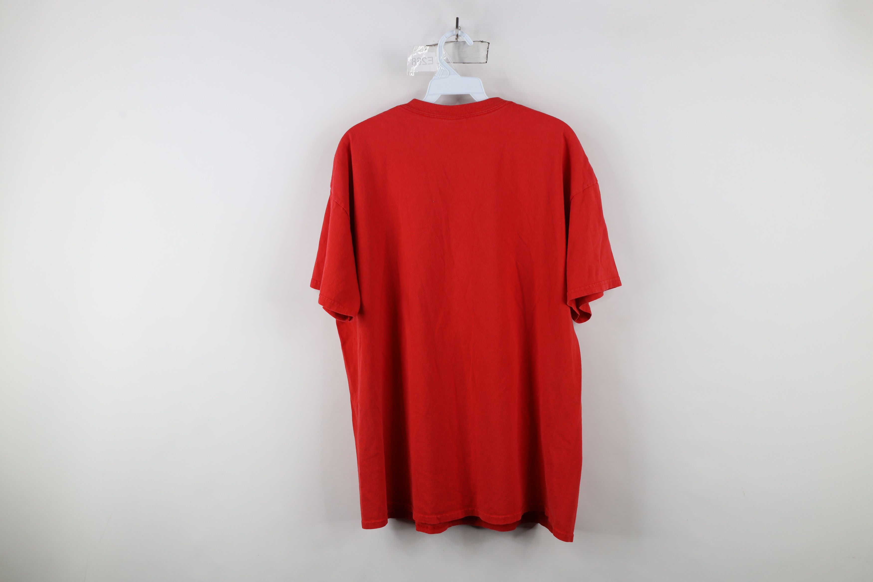 Vintage Vintage Y2K Direct From Graceland Elvis Presley T-Shirt Red Size US XL / EU 56 / 4 - 11 Thumbnail