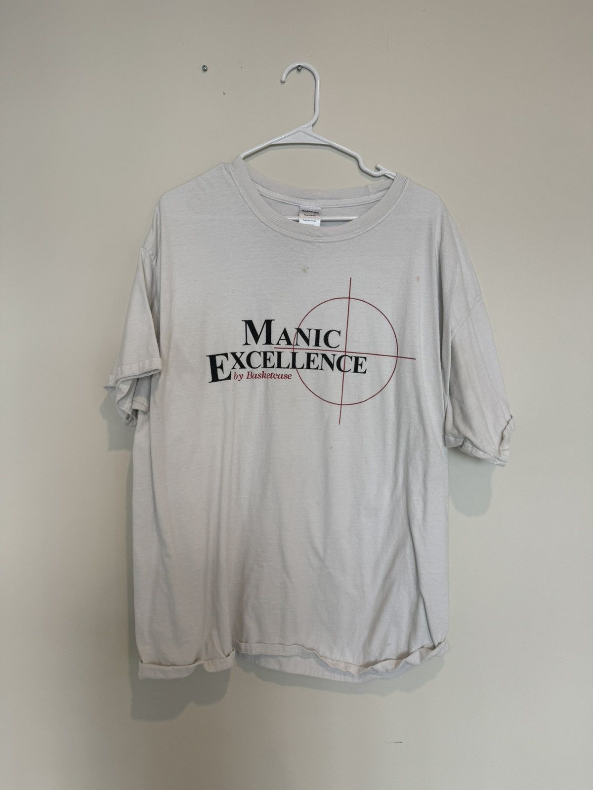 basketcase gallery Manic Excellence White Tee Size US XL / EU 56 / 4 - 1 Thumbnail