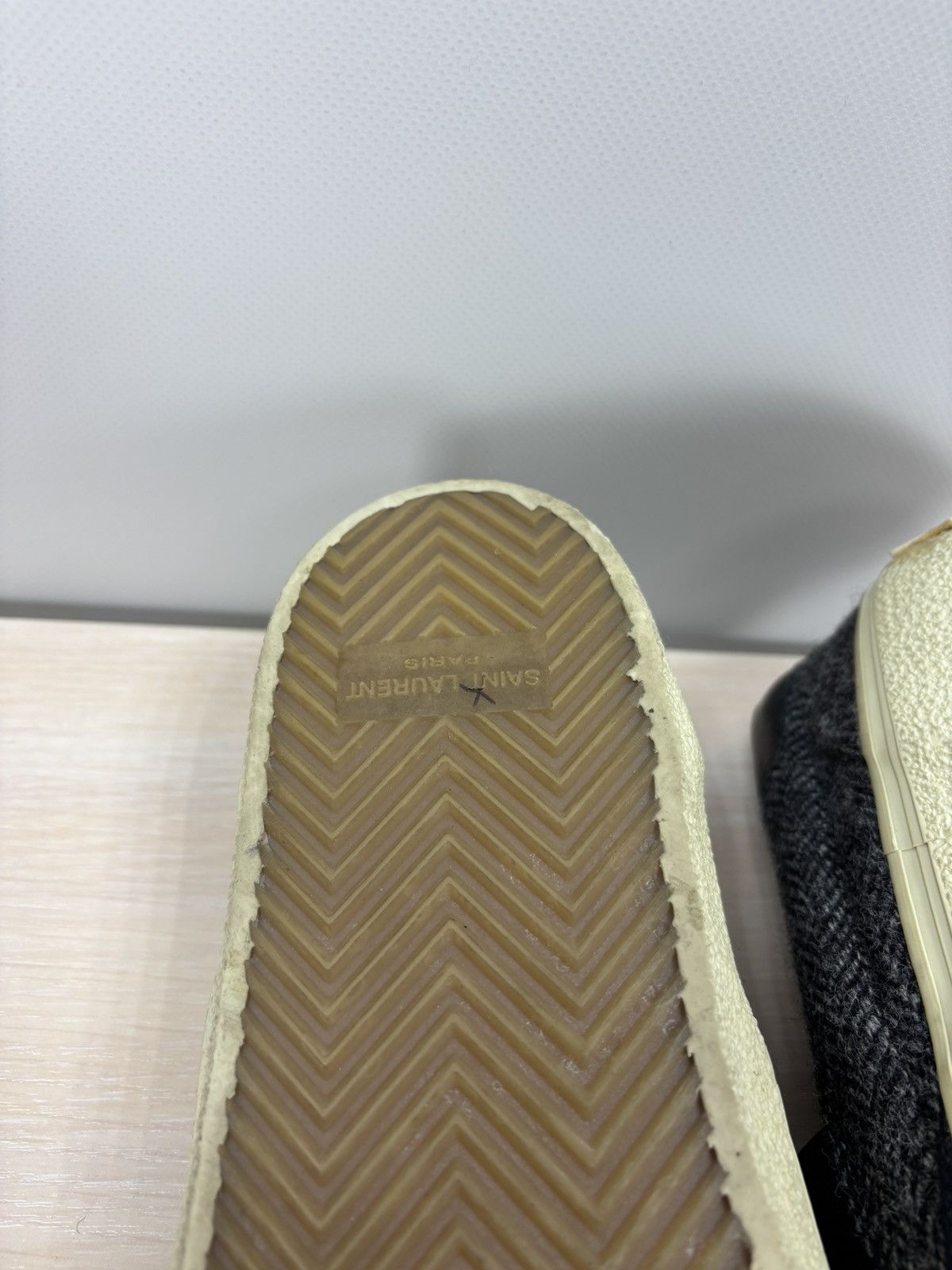 Saint Laurent Paris × Yves Saint Laurent Womens shoes Saint Laurent Size 38 1/2 Color Gray Size US 8.5 / IT 38.5 - 8 Thumbnail