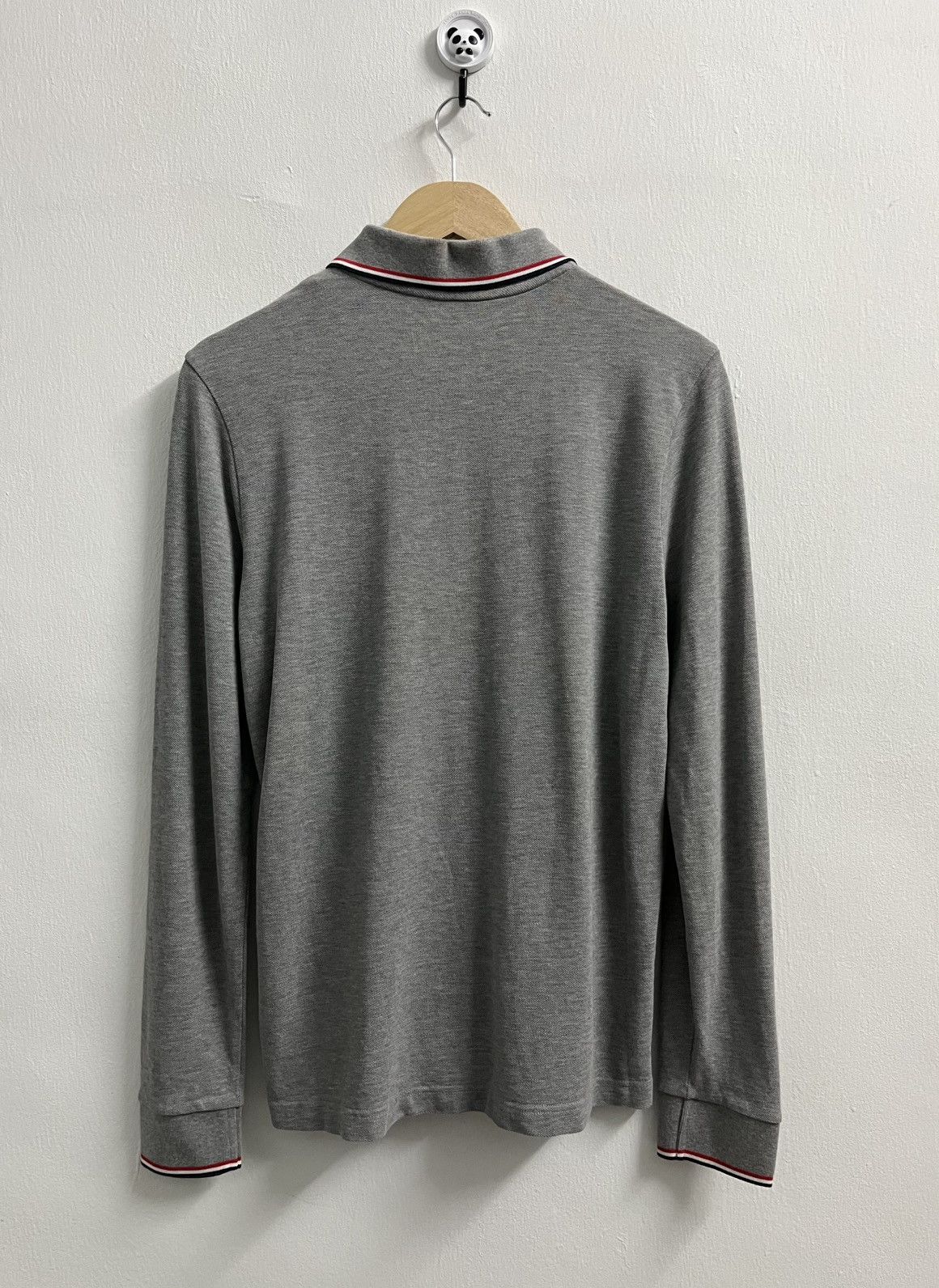 Moncler Moncler Polo Shirt Long Sleeve Size US M / EU 48-50 / 2 - 7 Thumbnail