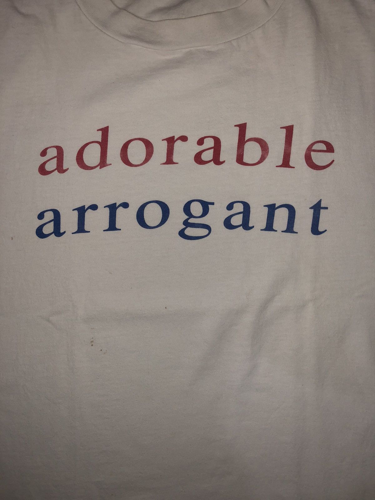 Band Tees × Vintage Vintage 1993 Adorable Arrogant Shirt Shoegaze Band Britpop Size US XL / EU 56 / 4 - 3 Thumbnail