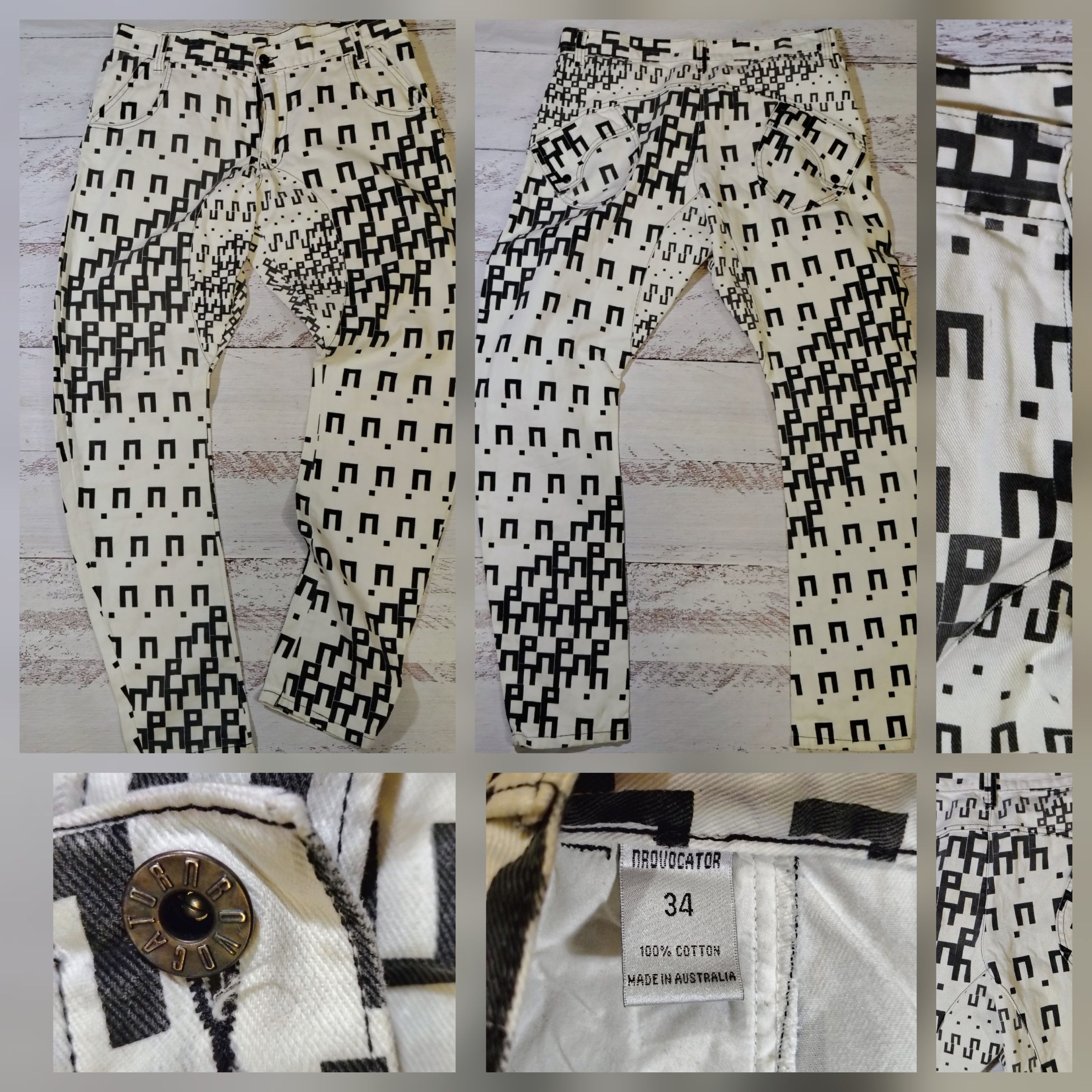 Other PROVOCATOR IDENTITY PRINT (LIMITED EDITION) PANTS size 34 Size US 34 / EU 50 - 2 Thumbnail