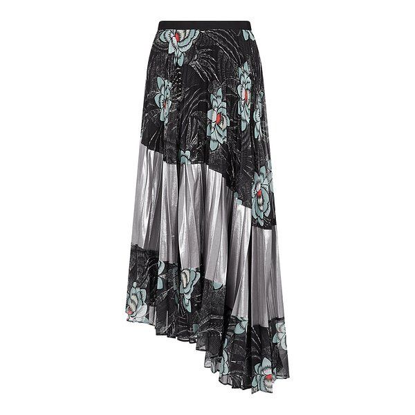 Dries Van Noten o1tko10125 Long Skirt in Multicolor Size 26" / US 2 / IT 38 - 1 Thumbnail