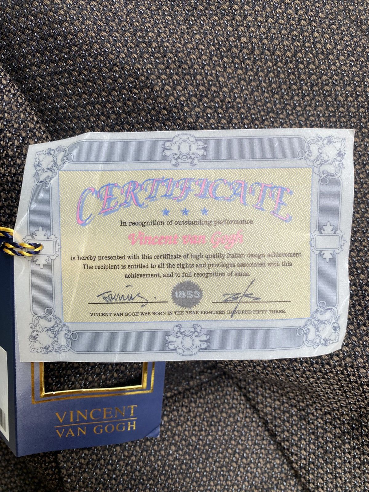 Other Vincent Van Gogh Commemorative Blazer Size 48R - 18 Thumbnail