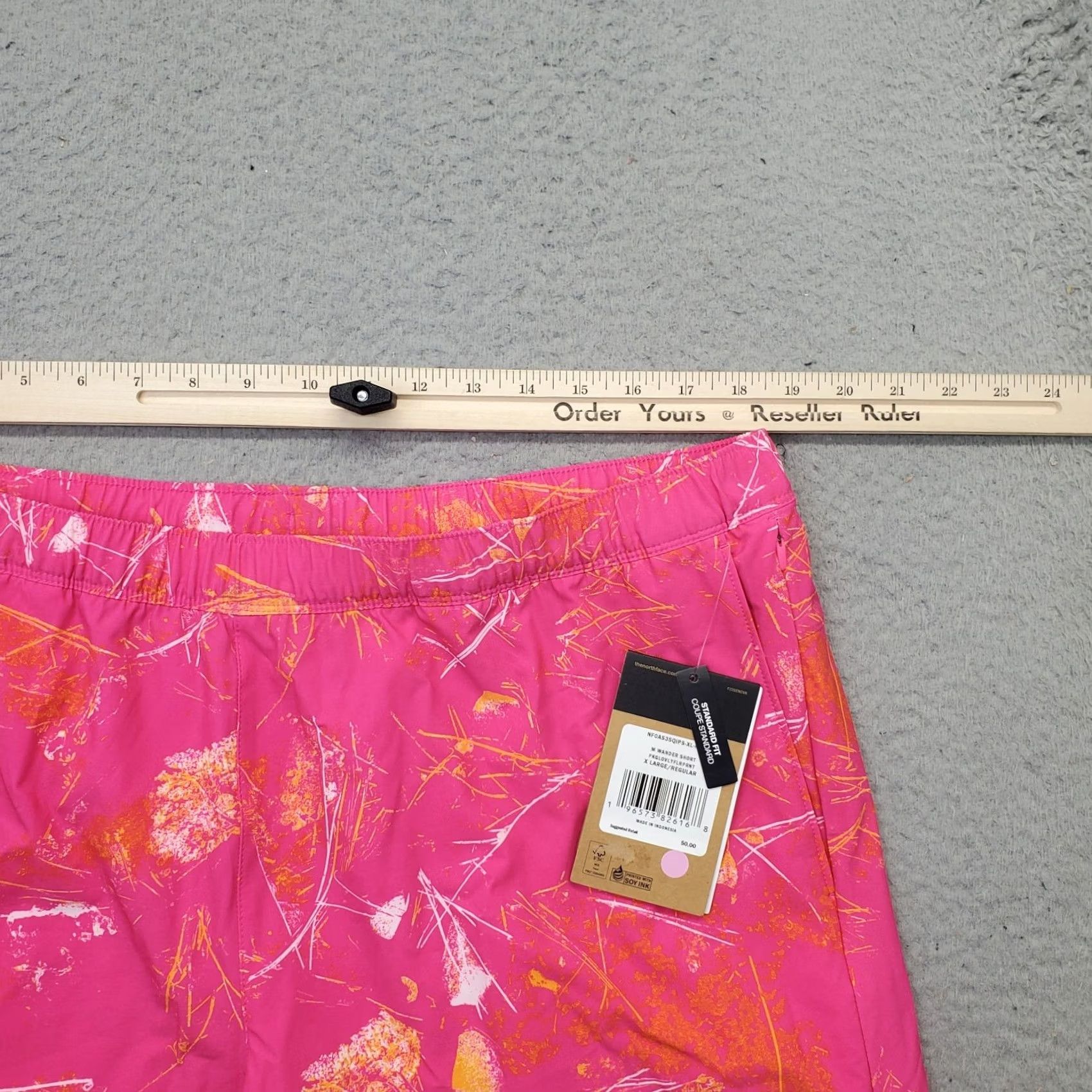 The North Face The North Face Wander Shorts Mens XL Multi FlashDry Zip Pocket Elastic Waistband Mens XL Size US 36 / EU 52 - 5 Thumbnail