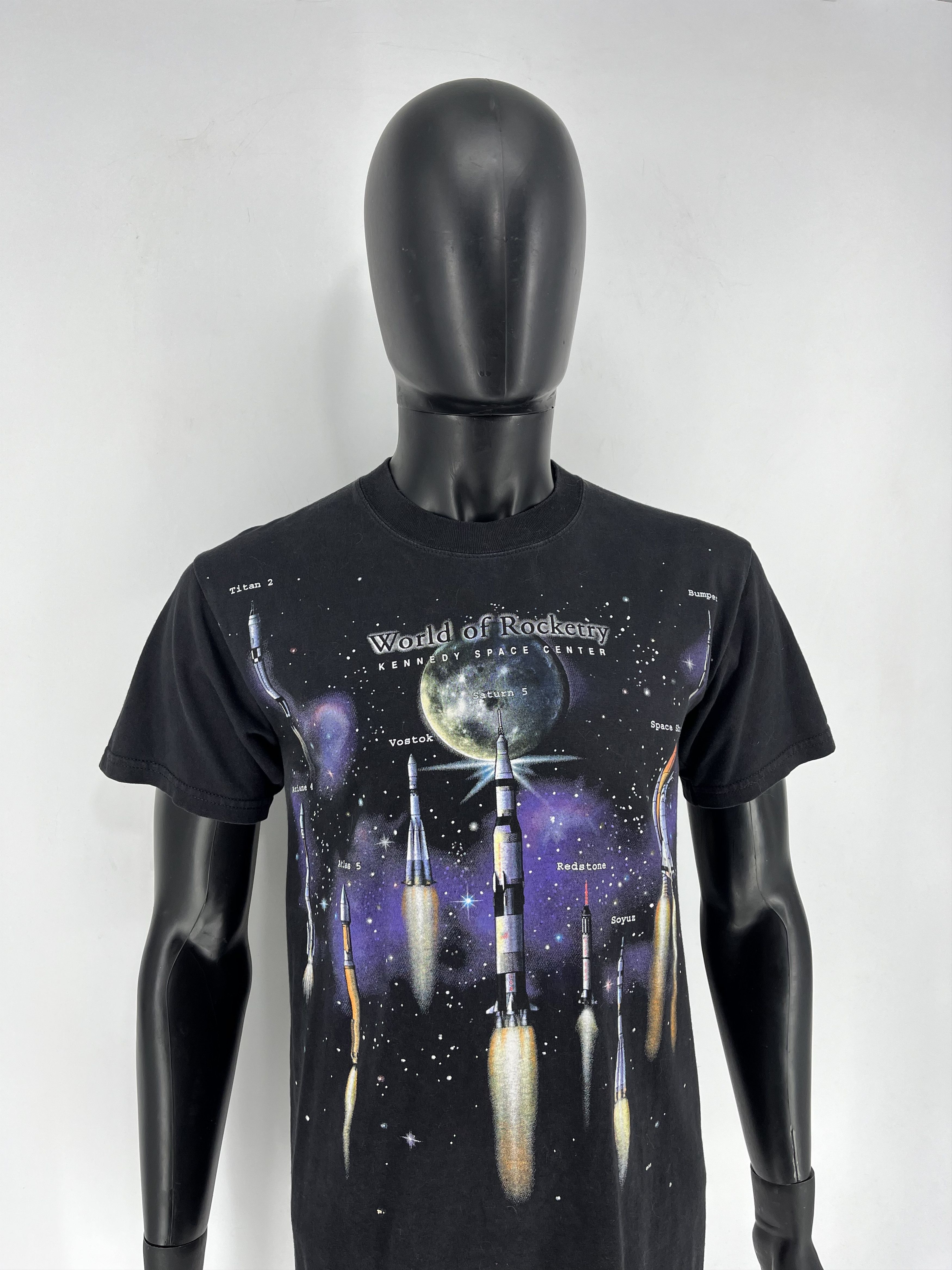Vintage Vintage Art Unlimited NASA Space World of Rocketry Size US S / EU 44-46 / 1 - 3 Thumbnail