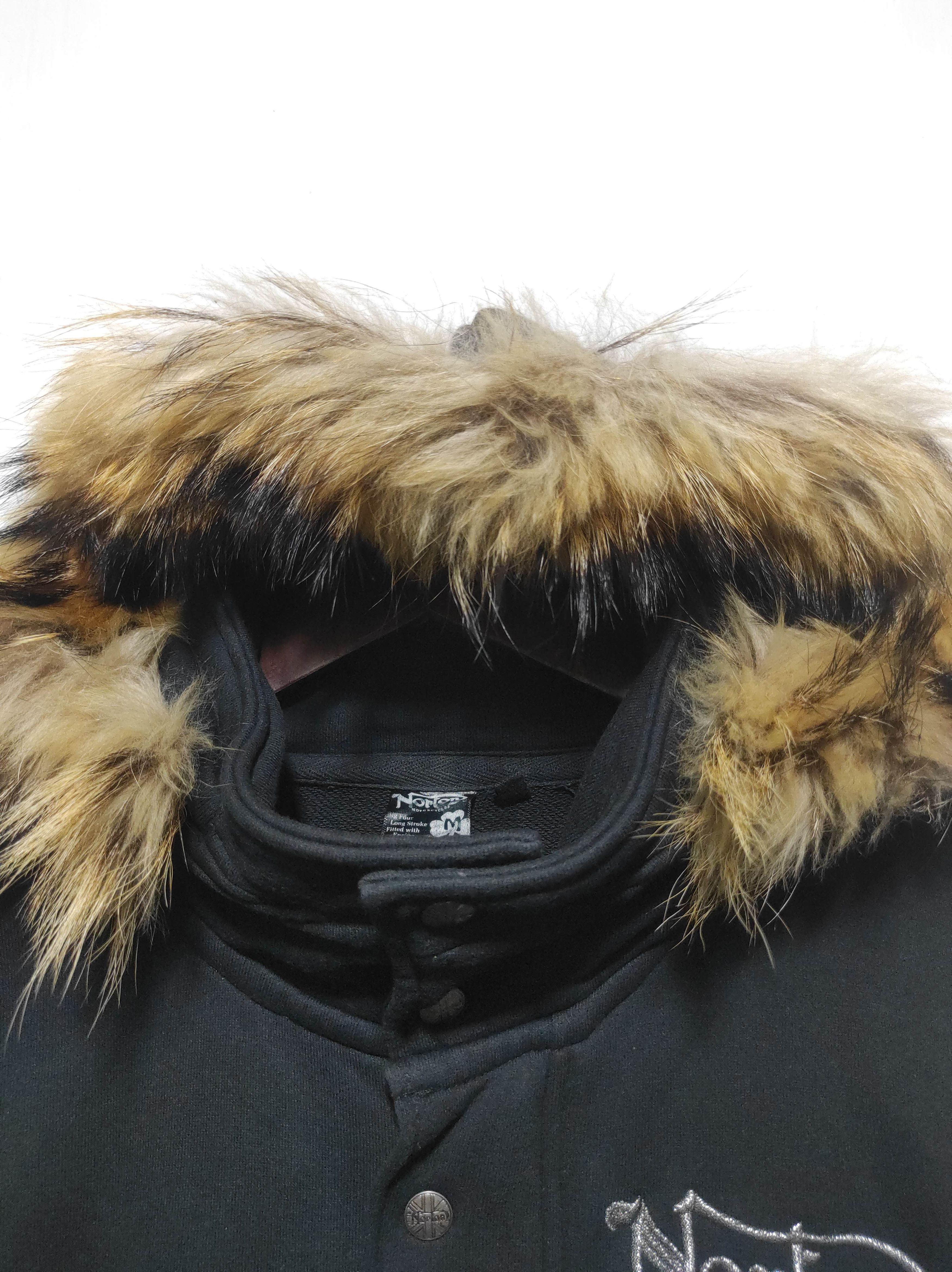Affliction Norton Embroidery Zip Fur Hoodie ifsixwasnine lgb style Size US M / EU 48-50 / 2 - 11 Thumbnail