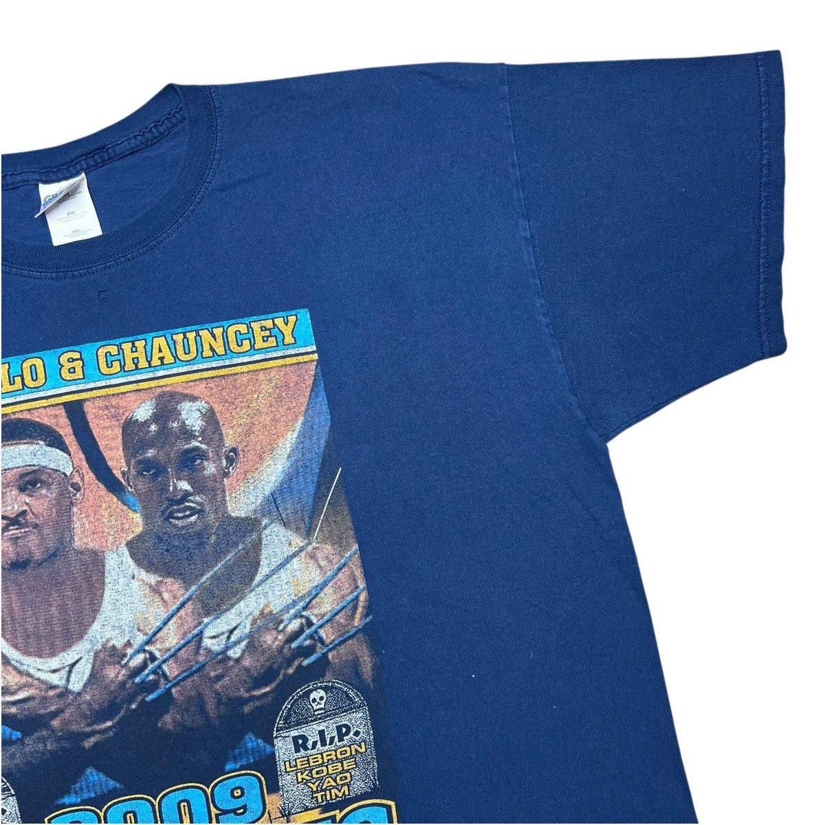 NBA 2009 Denver Nuggets Playoffs Carmelo Chauncey Wolverine Tee Size US XXL / EU 58 / 5 - 6 Thumbnail