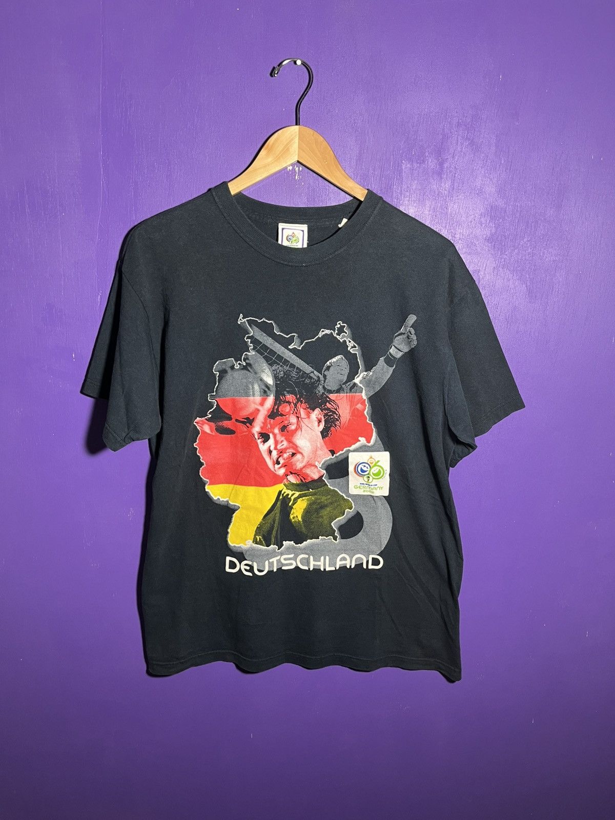 Vintage Vintage 2006 Germany World Cup Deutschland t-shirt Size US M / EU 48-50 / 2 - 1 Thumbnail