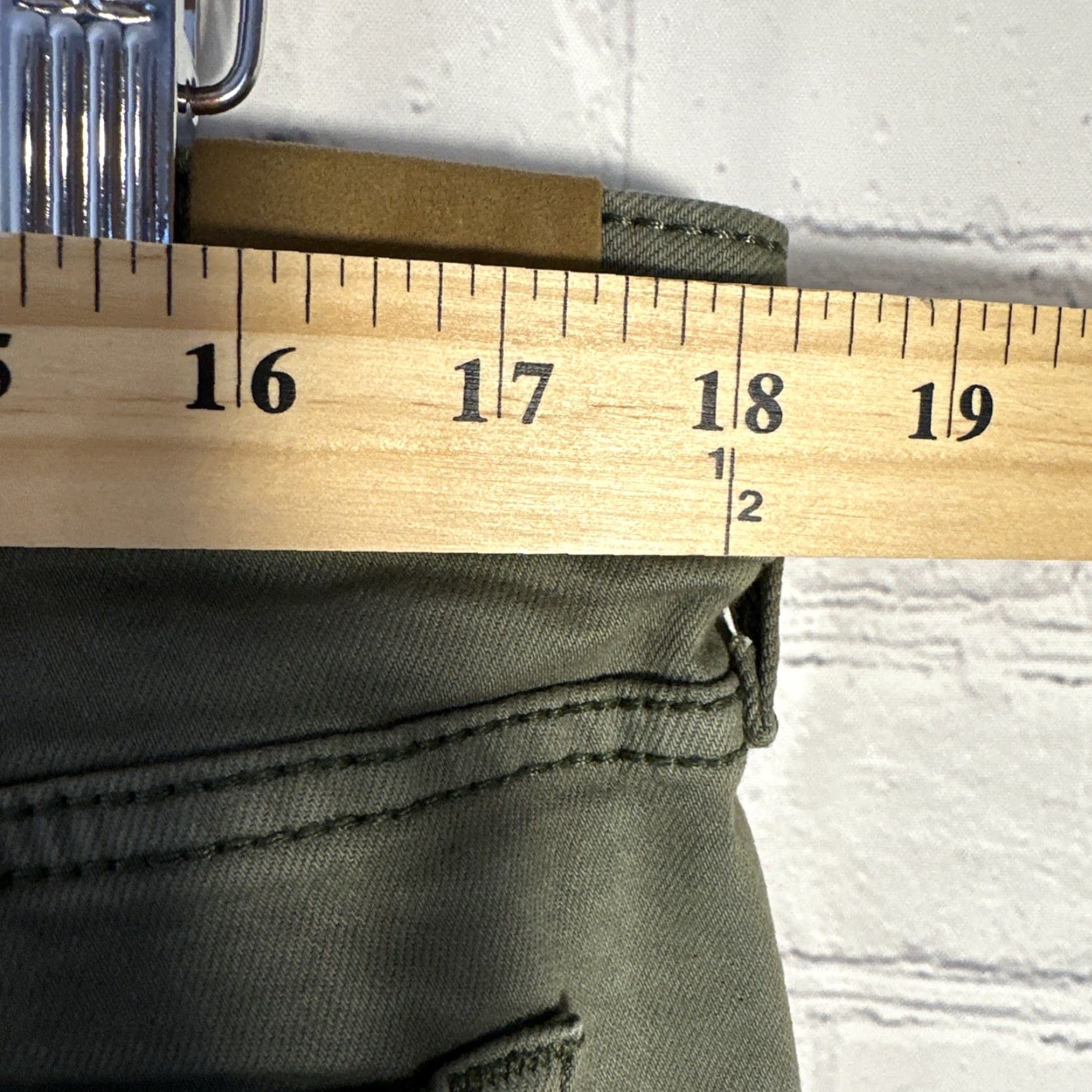 Ariat Ariat Jeans 34 Military Green High Rise Slim Trouser Jean Western Women Size 24" / US 00 / IT 34 - 4 Thumbnail