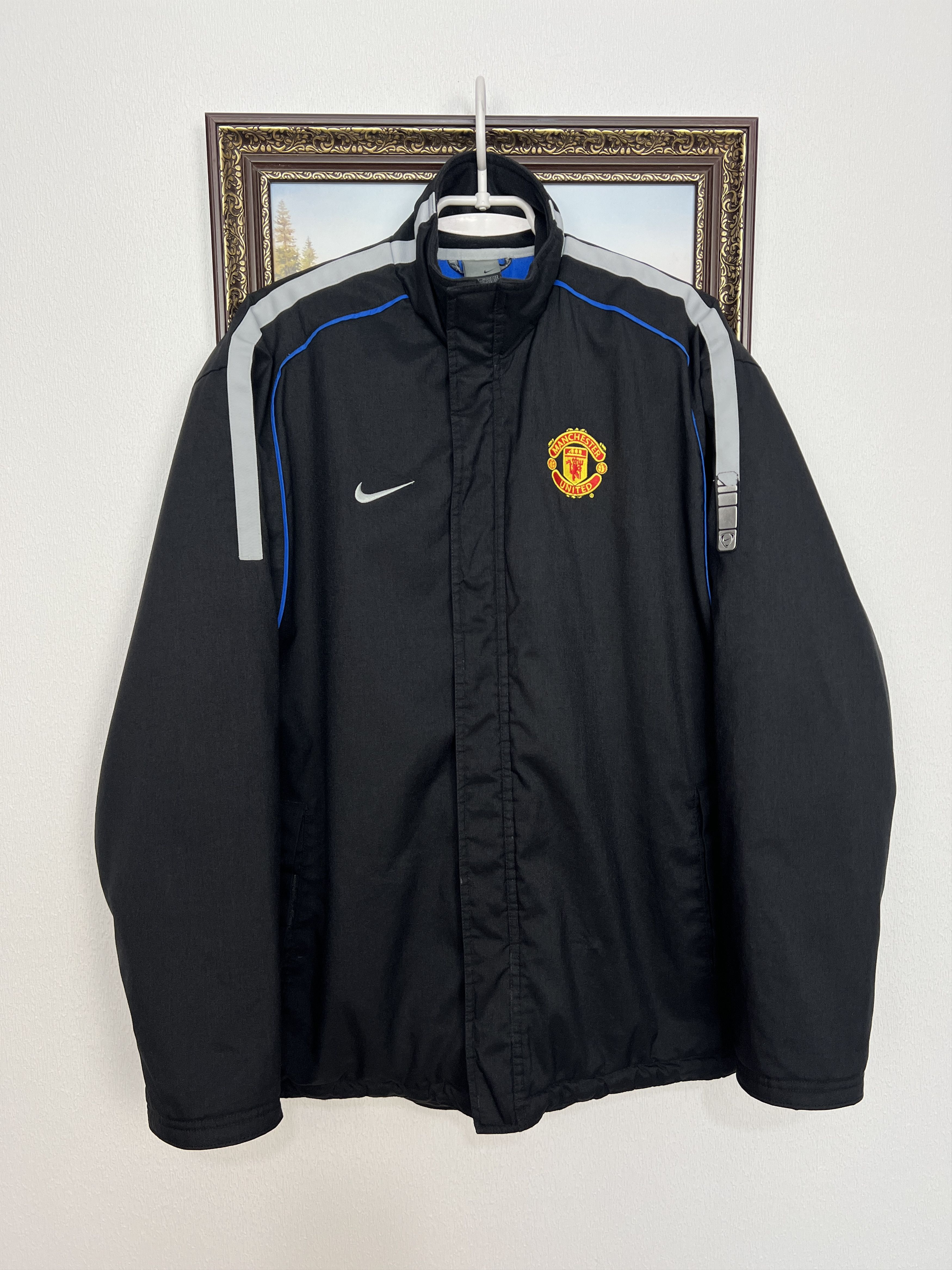 Nike Manchester United Football Padded Jacket Soccer Track Top Size US M / EU 48-50 / 2 - 1 Thumbnail