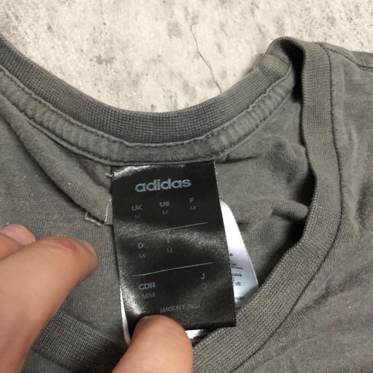 Adidas Grey Adidas sportswear T-shirt #sportswear Size US M / EU 48-50 / 2 - 4 Thumbnail