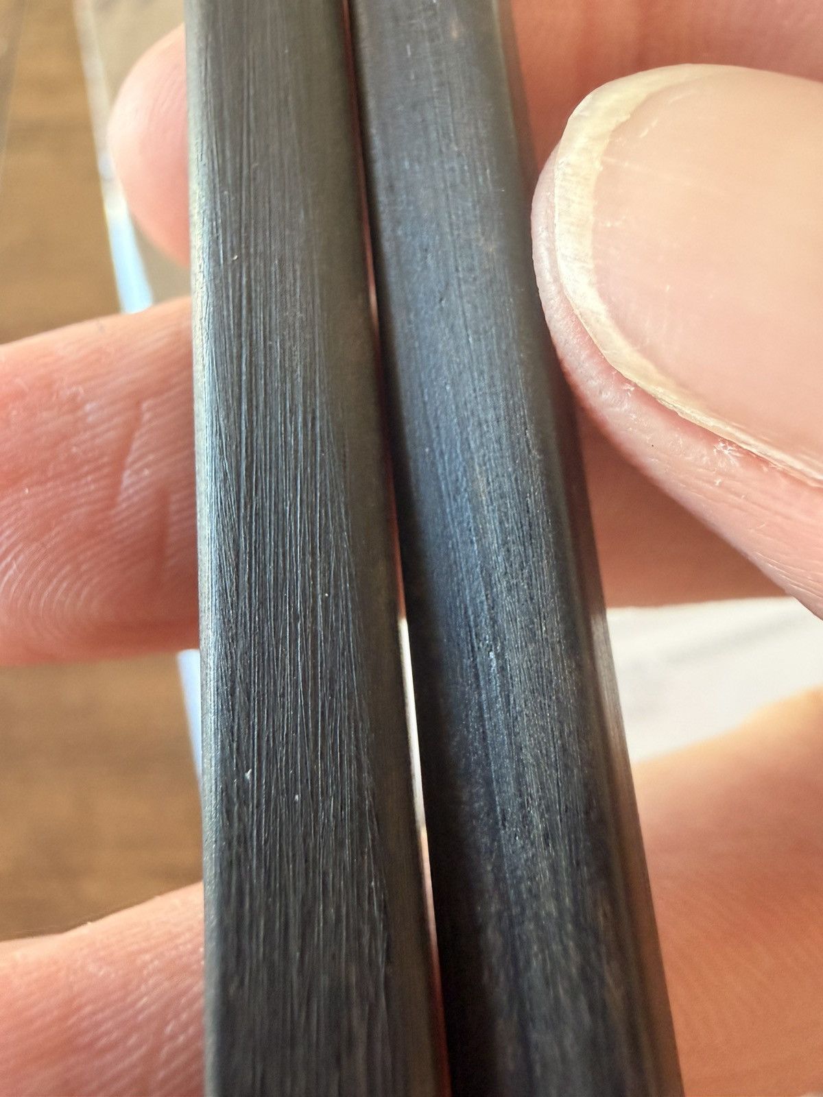 Chrome Hearts Chrome Hearts Chopsticks 100% Authentic RARE 2012 Ebony Wood Size ONE SIZE - 11 Thumbnail