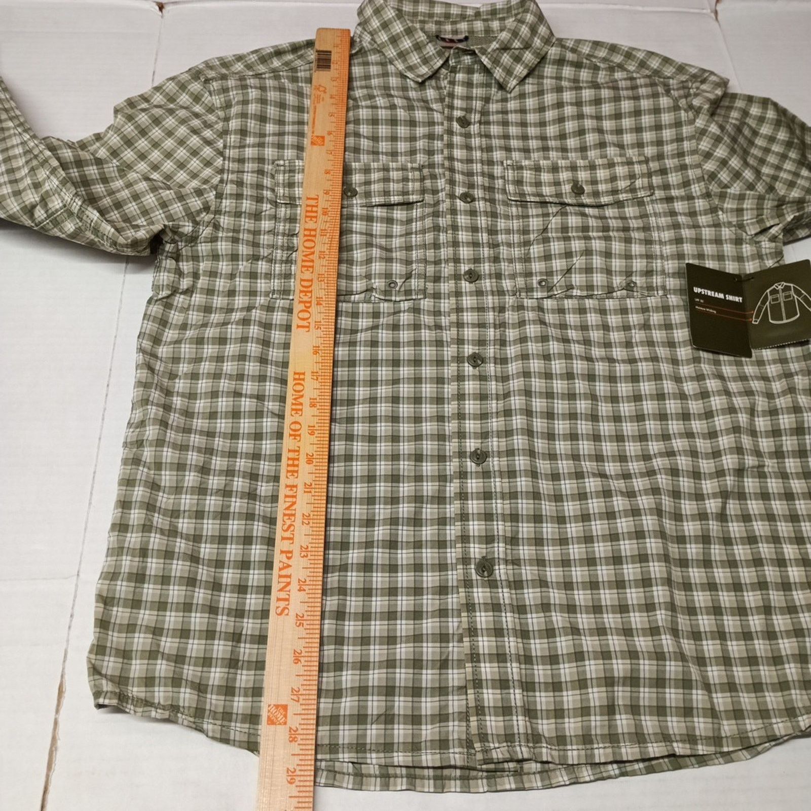 Other Ozark Trail Upstream Shirt Men's M (38-40) Green Plaid Size US M / EU 48-50 / 2 - 6 Thumbnail