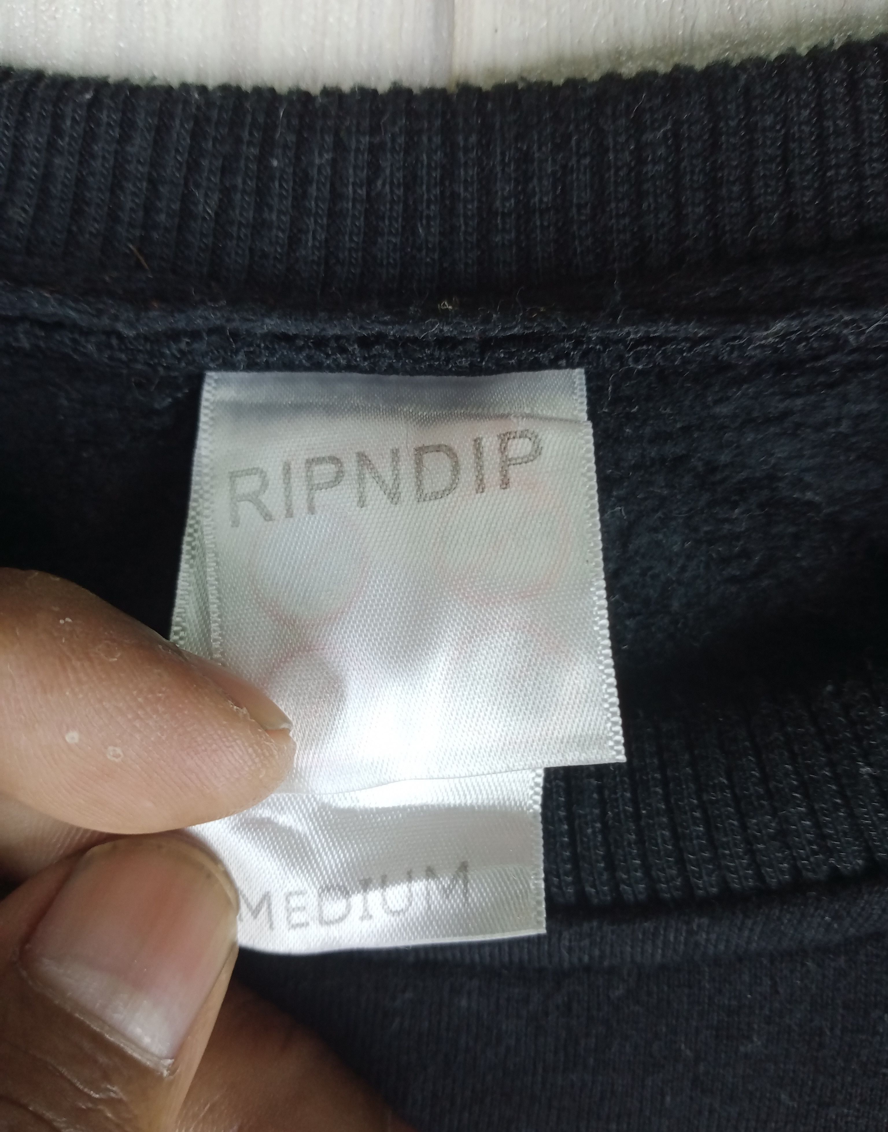 RIPNDIP Rare RIPNDIP Single Pocket Crewneck Sweatshirt Size US M / EU 48-50 / 2 - 7 Thumbnail