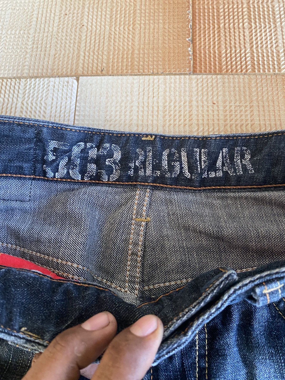 Edwin × PPFM × Vintage Vintage edwin blue trip 503 regular denim Size US 30 / EU 46 - 12 Thumbnail