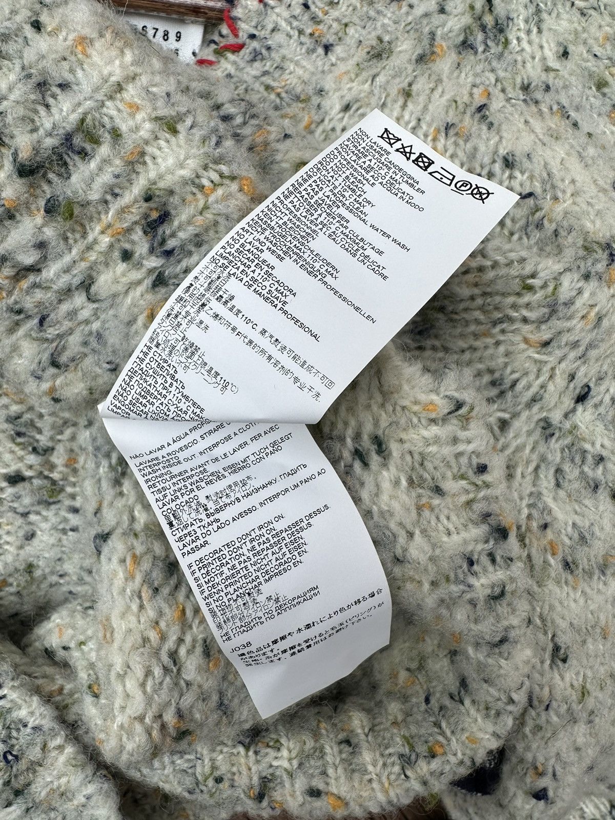 Maison Margiela RARE GRAIL Maison Margiela raw stitched sweater Size US M / EU 48-50 / 2 - 10 Thumbnail