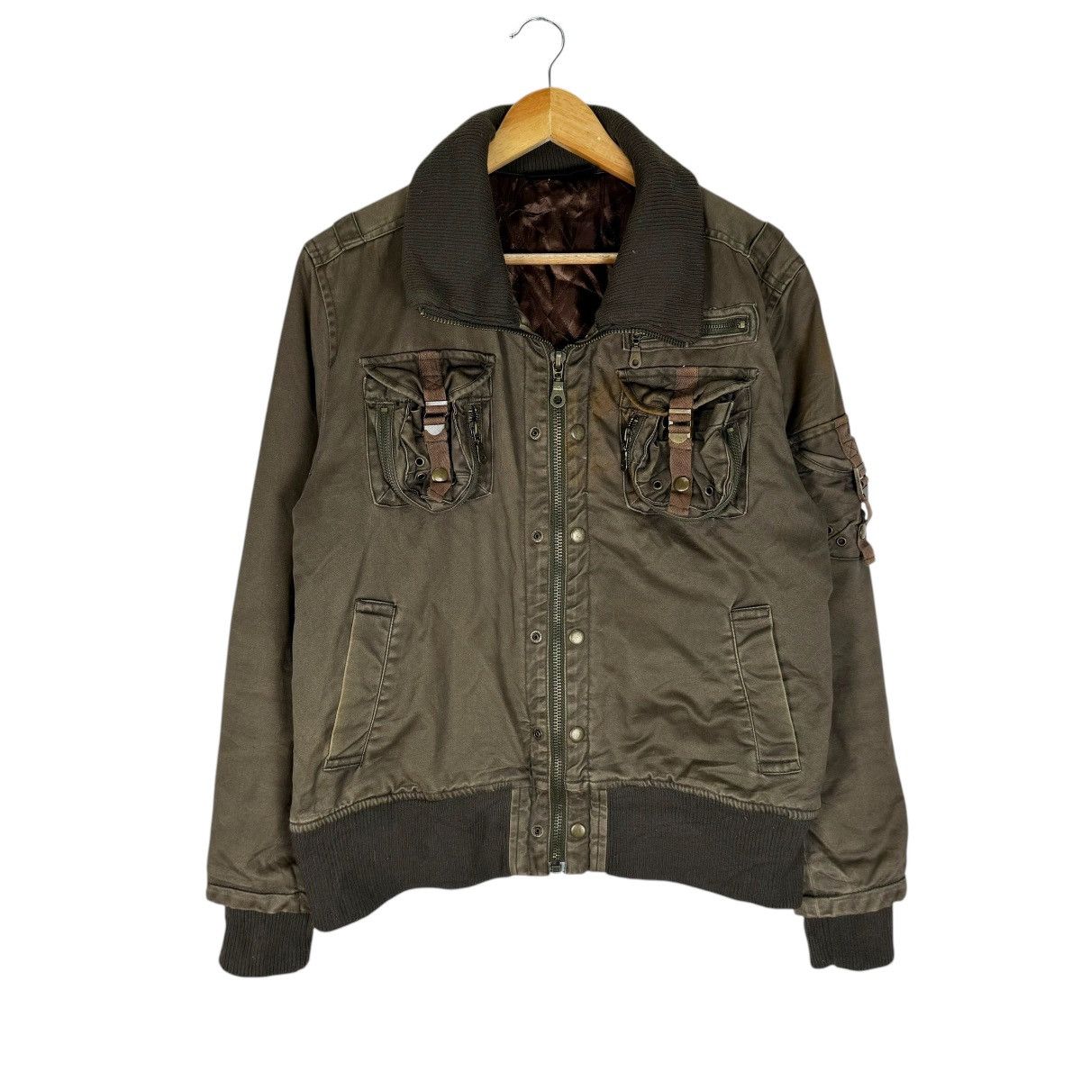 If Six Was Nine ❄️DRAXY MILITARY BONDAGE POCKET JACKET Size US L / EU 52-54 / 3 - 2 Thumbnail