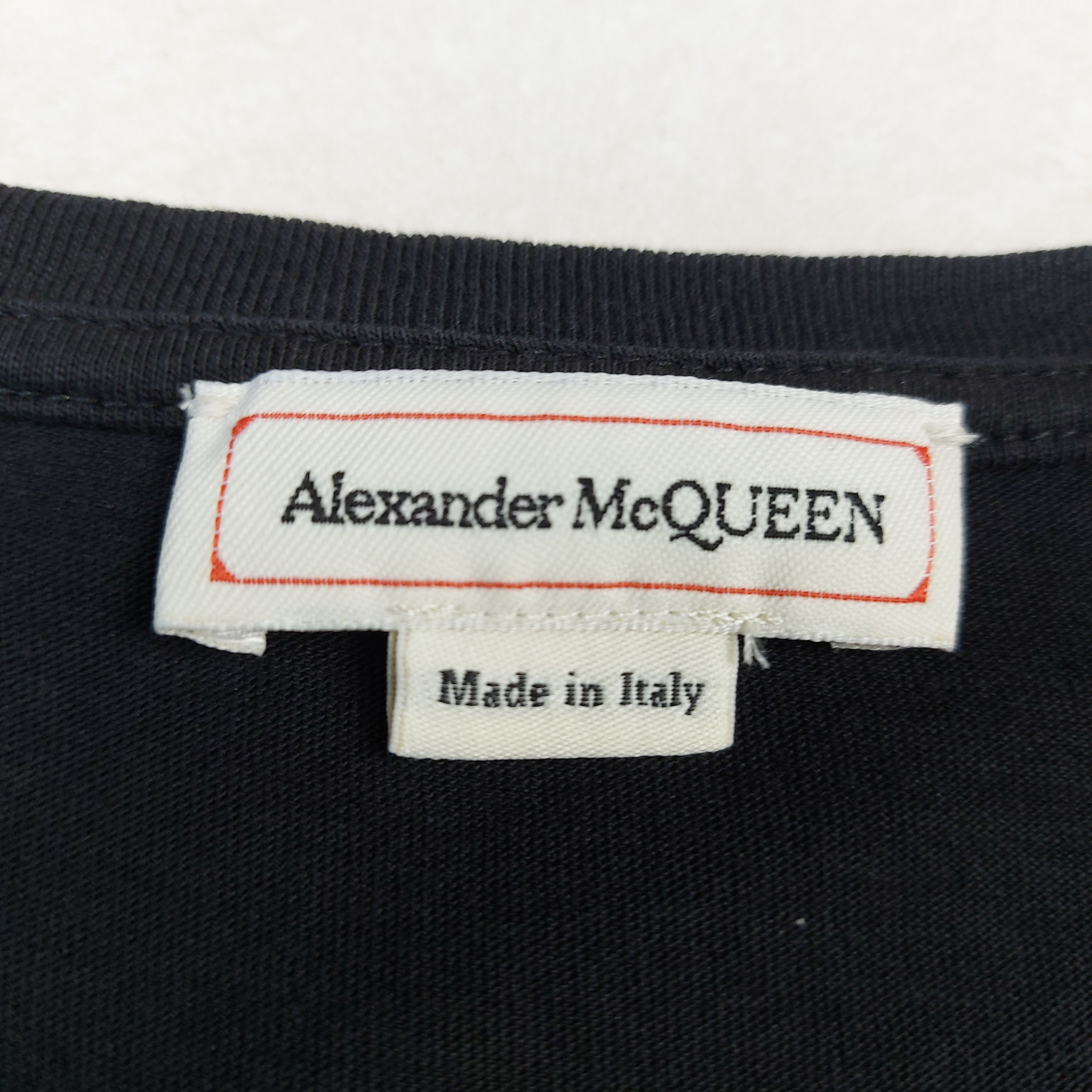 Alexander McQueen Alexander McQueen Brand Skull Floral Crown TEE 622100 0901 Size US S / EU 44-46 / 1 - 13 Thumbnail