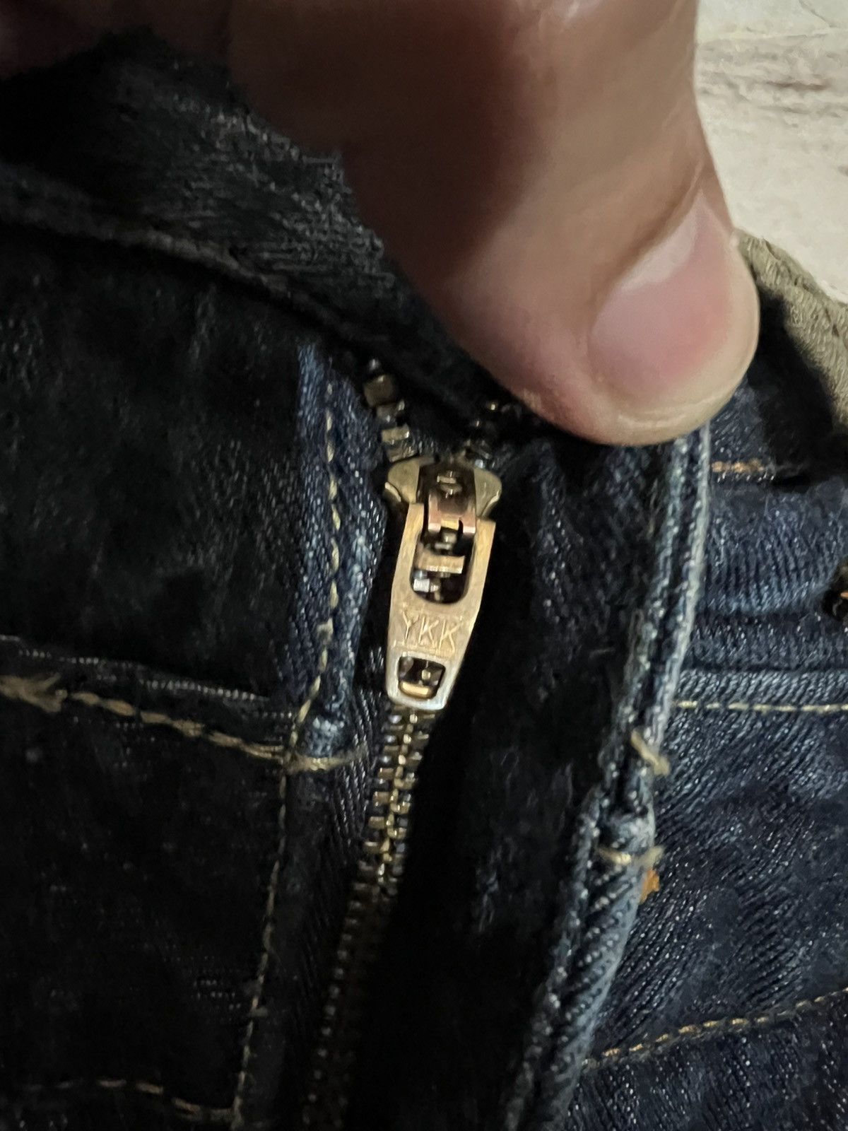 If Six Was Nine × Japanese Brand × Le Grande Bleu (L.G.B.) ✈️Double Waist✈️90’s Dominate Handcrafted Claw Jean Size US 29 - 12 Thumbnail