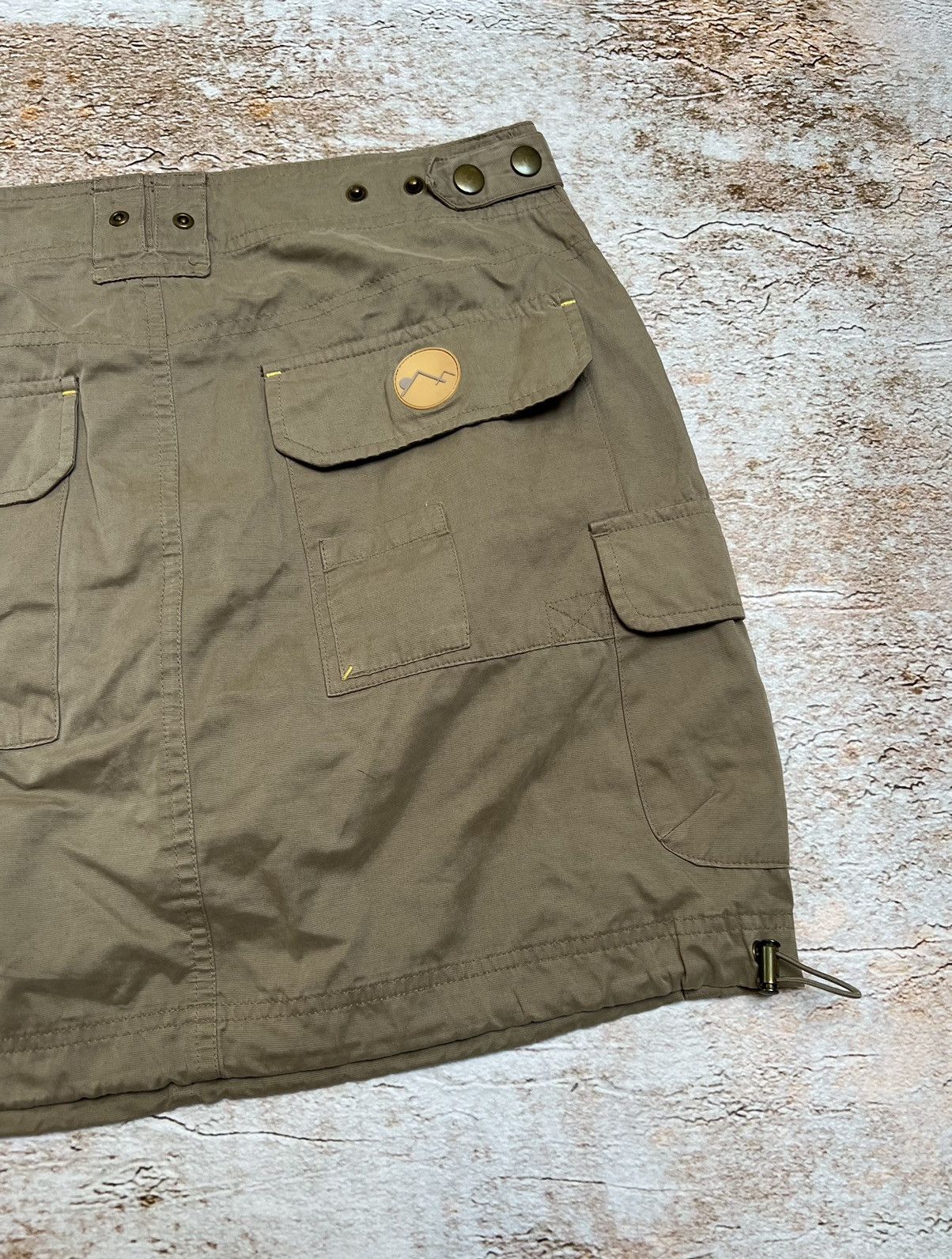 Japanese Brand × Seditionaries Vintage Japanese adjustable cargo mini skirt Size 28" / US 6 / IT 42 - 6 Thumbnail