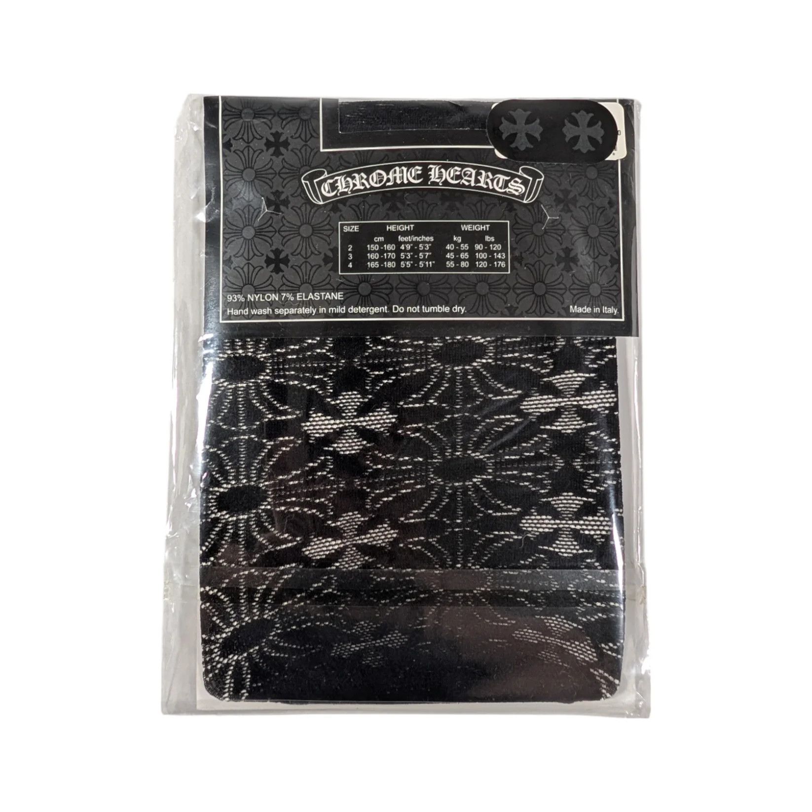 Chrome Hearts CH Black Monogram Tights Size ONE SIZE - 1 Preview