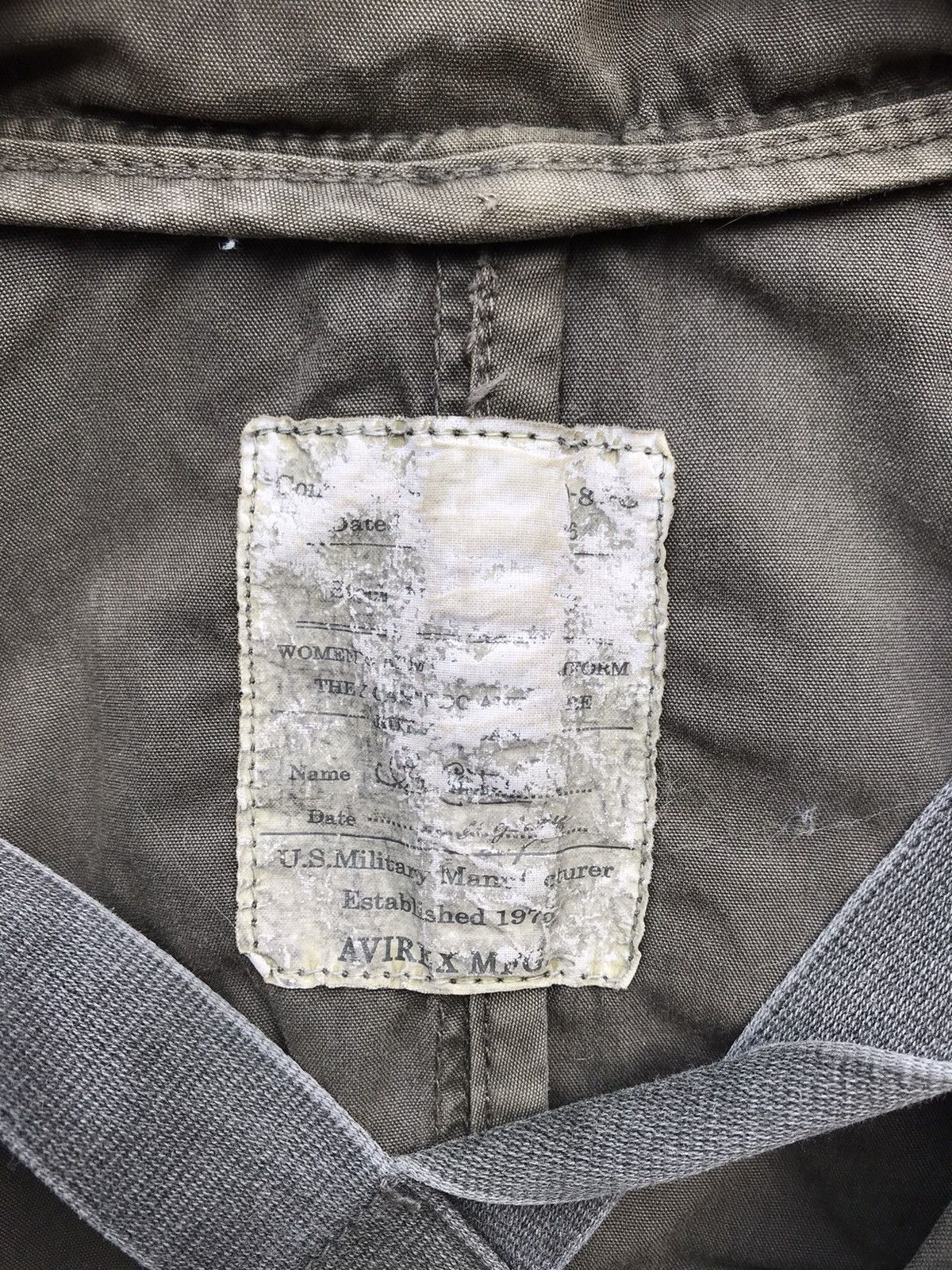 Avirex Avirex MFG Women Parachute Tactical Military Hoodie-19”x 22” Size M / US 6-8 / IT 42-44 - 2 Thumbnail