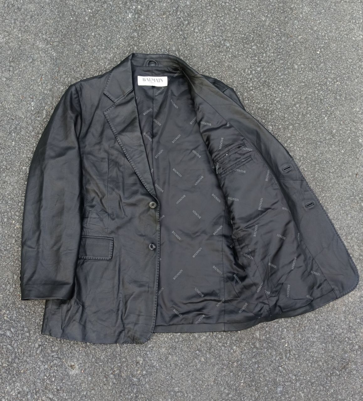 Balmain BALMAIN PARIS SHEEPSKIN BLAZER Size US L / EU 52-54 / 3 - 2 Thumbnail