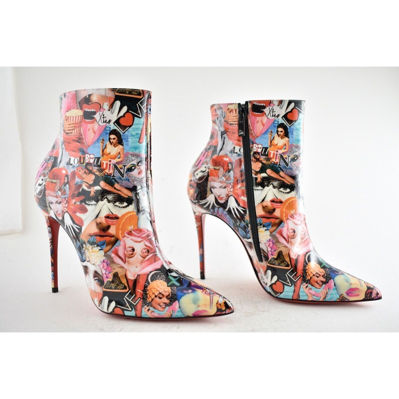 Christian Louboutin Christian Louboutin So Kate Booty 100 OH Xtian Patent Multi Size US 7.5 / IT 37.5 - 2 Thumbnail