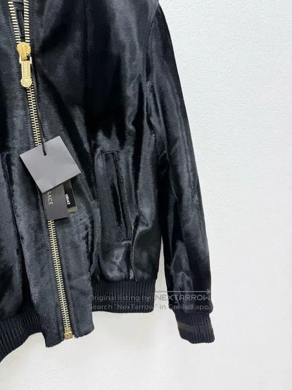 Versace Versace Black Long Sleeve Bomber Jacket . Size US L / EU 52-54 / 3 - 3 Thumbnail