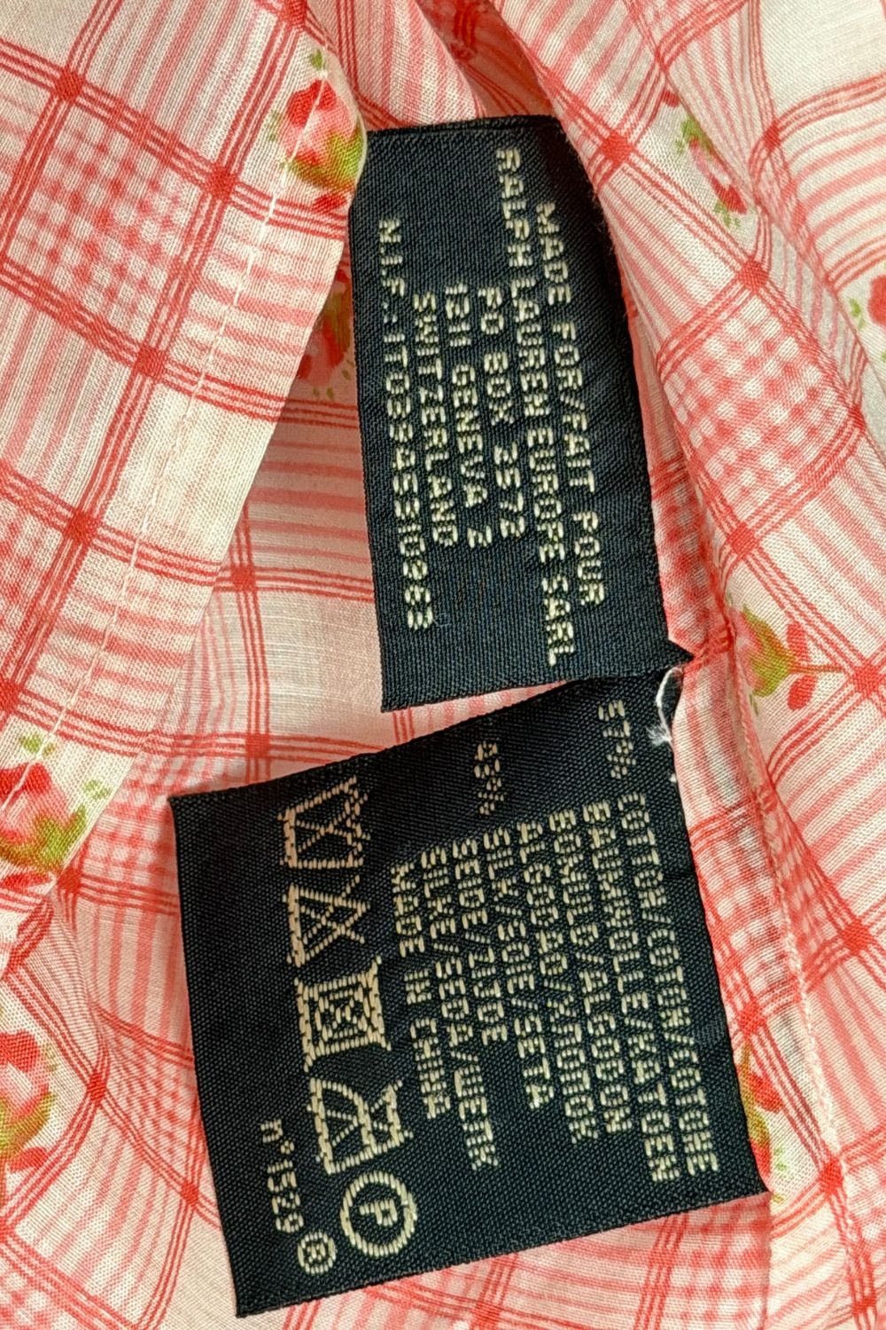 Polo Ralph Lauren RRL Ralph Lauren Prairie Floral Plaid Ruffle Blouse Women’s Size US XS / EU 42 / 0 - 12 Thumbnail
