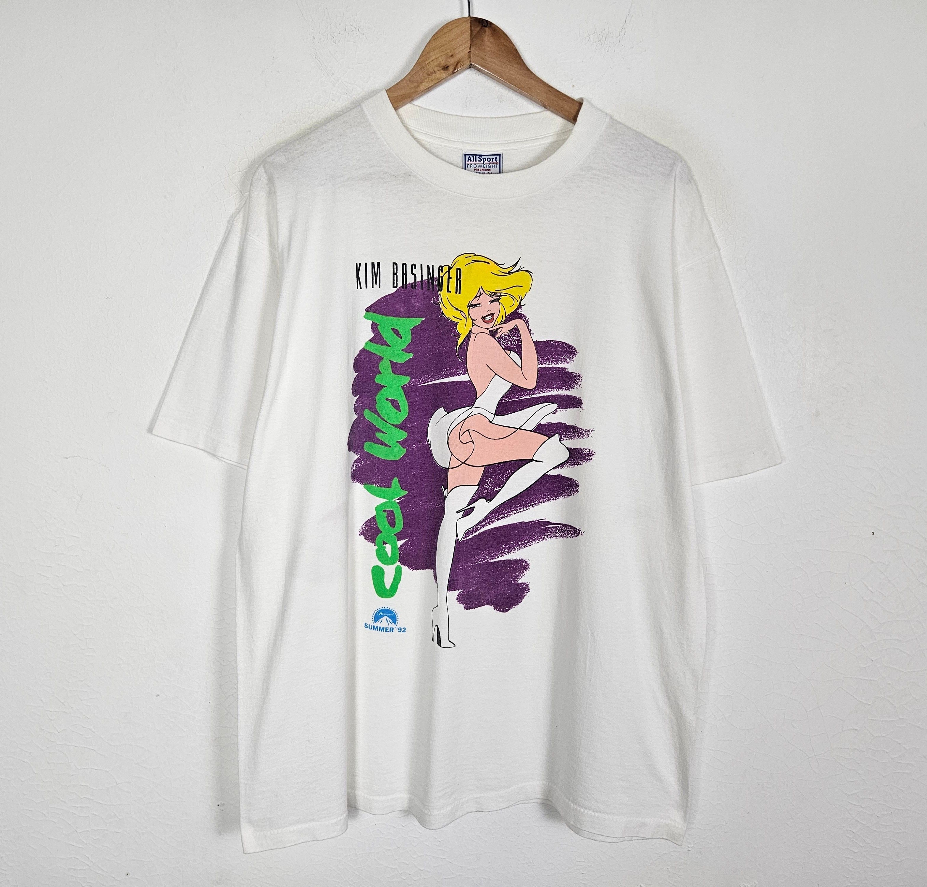 Vintage Vintage 1992 Cool World Kim Basinger movie Shirt Size US XL / EU 56 / 4 - 4 Thumbnail