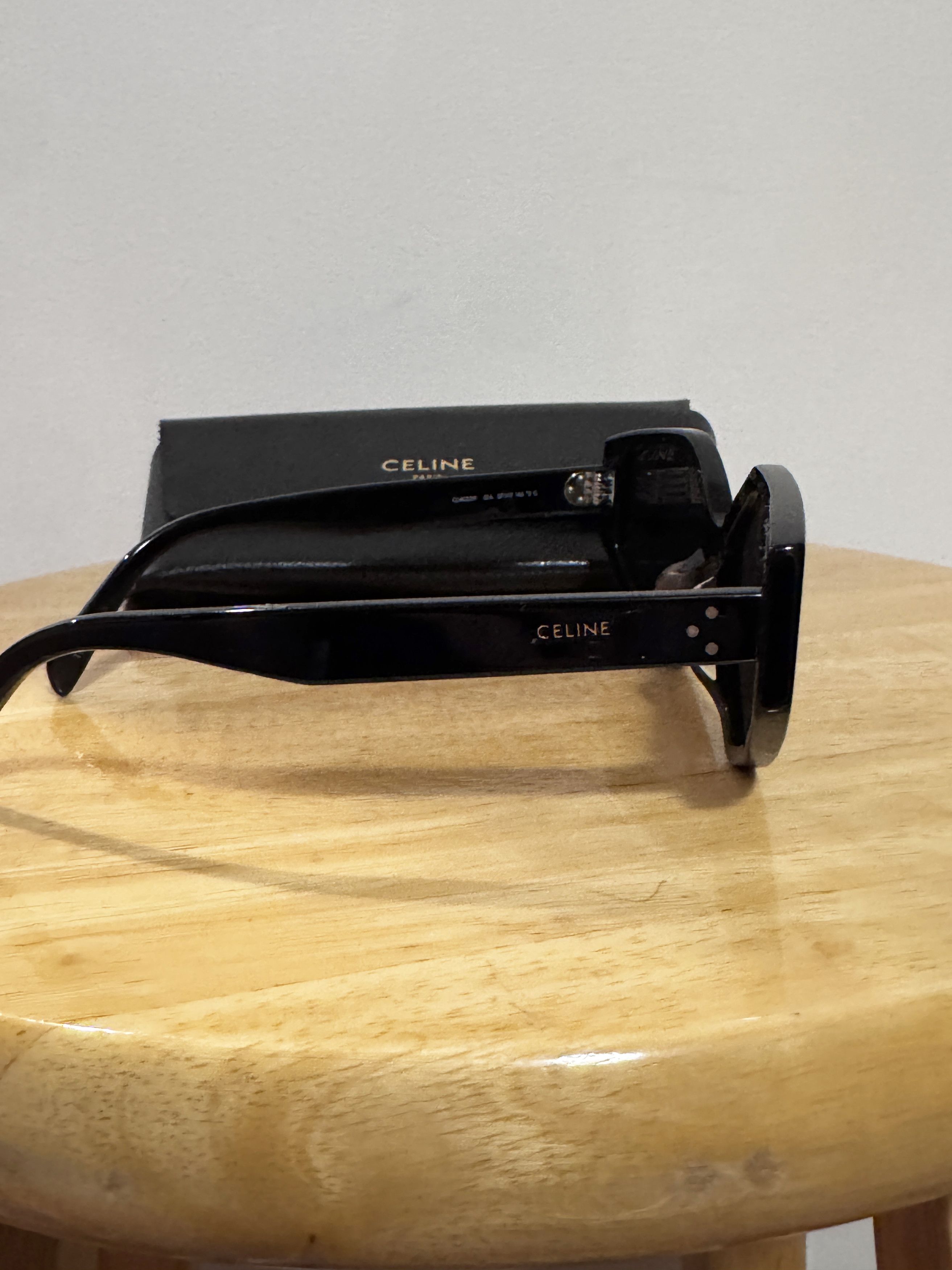 Celine Celine CL40229F Black Angular Geometric Sunglasses Size ONE SIZE - 8 Thumbnail